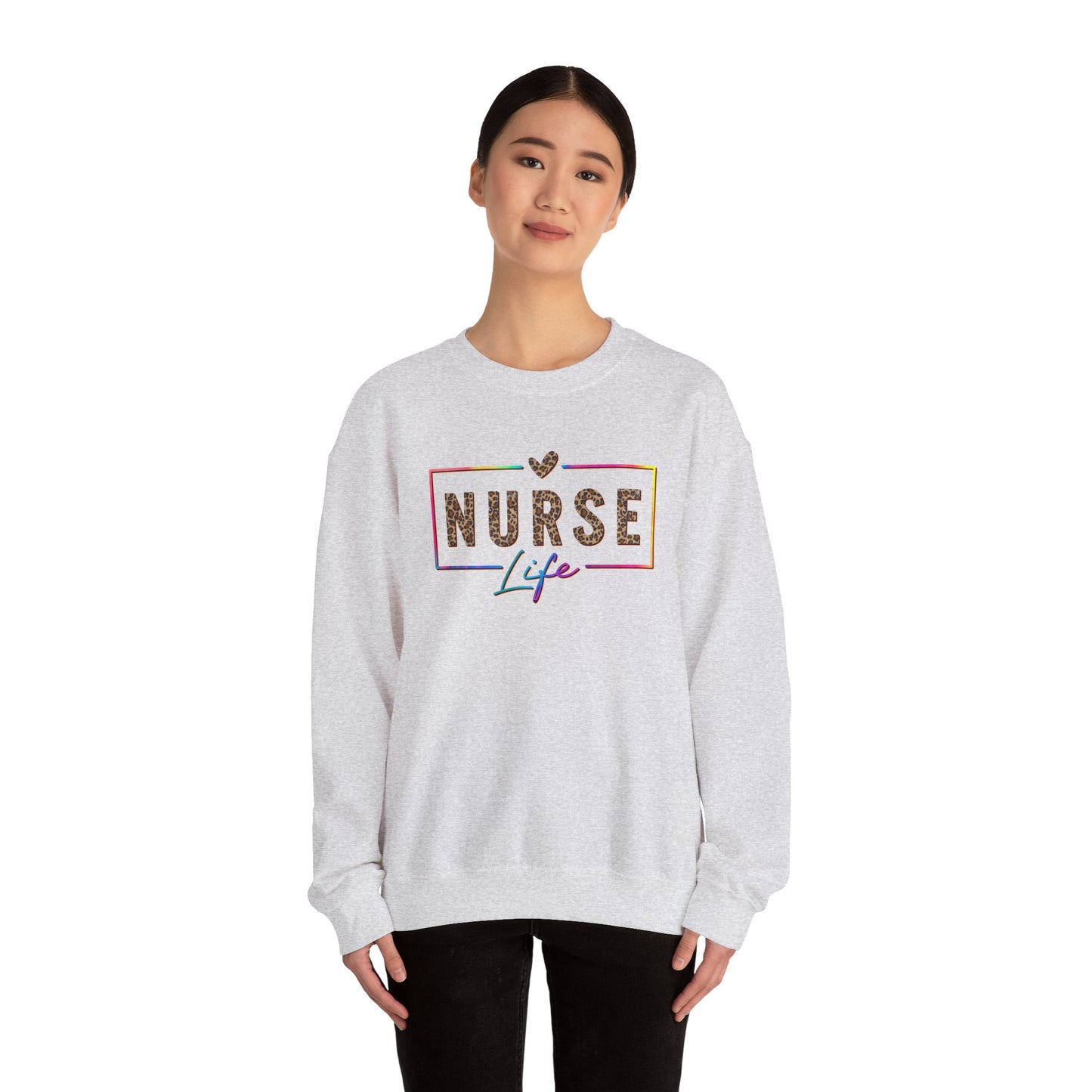 Nurse - Unisex Midweight Softstyle Fleece Crewneck Sweatshirt