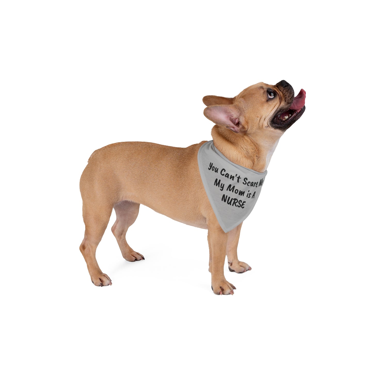 You Can't Scare Me - My Mom is a Nurse Pet Bandana