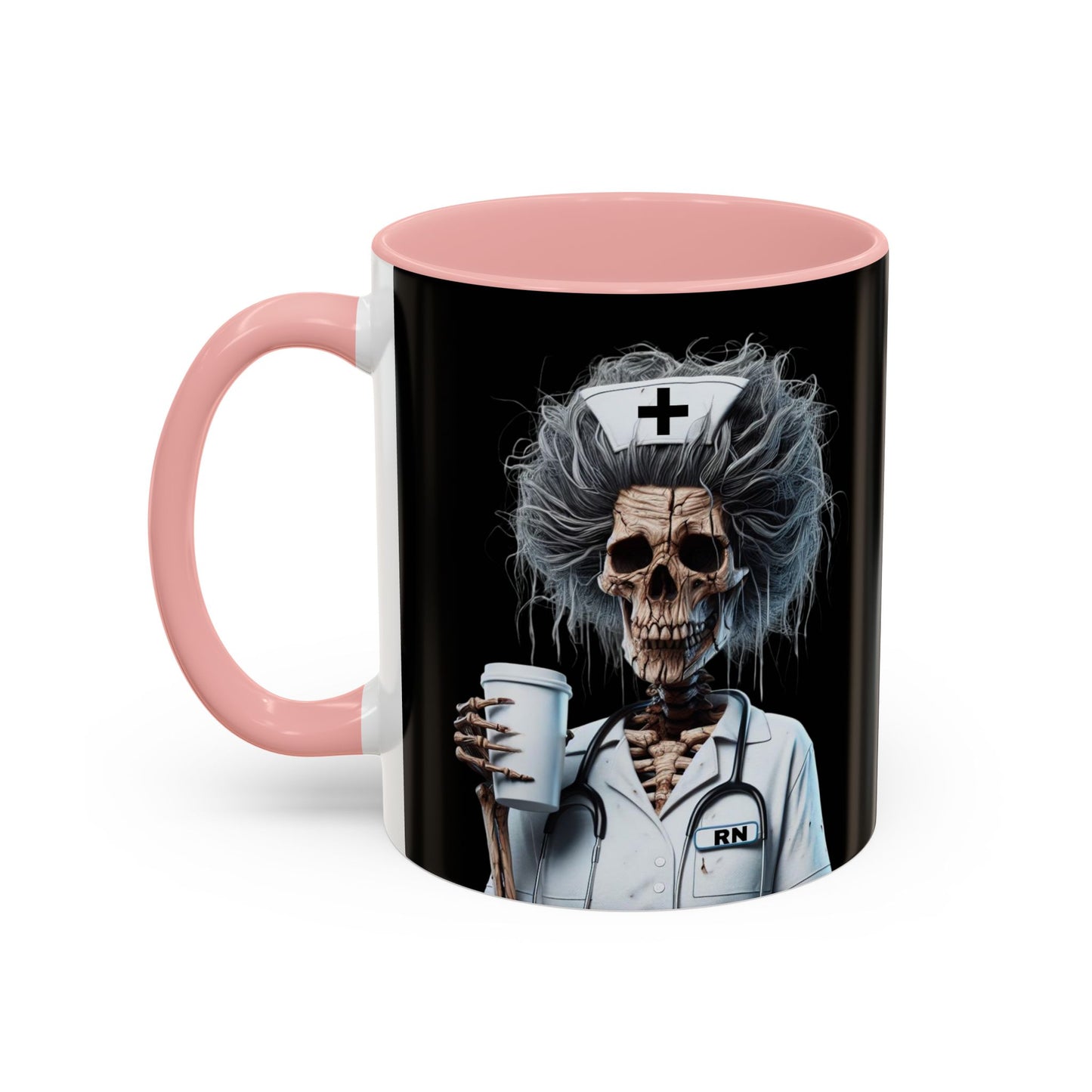 Skeleton Nurse Mug