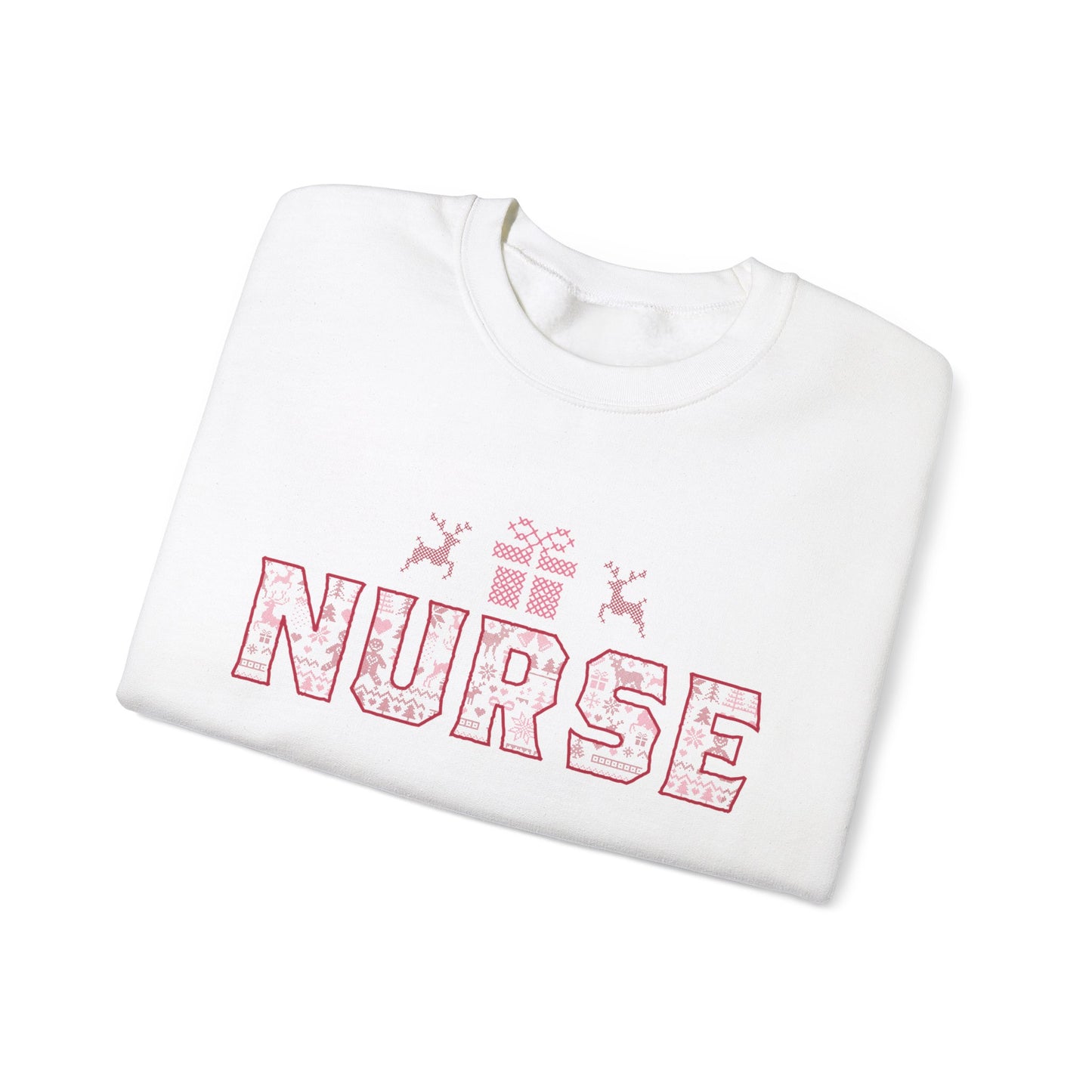 Nurse - Unisex Midweight Softstyle Fleece Crewneck Sweatshirt
