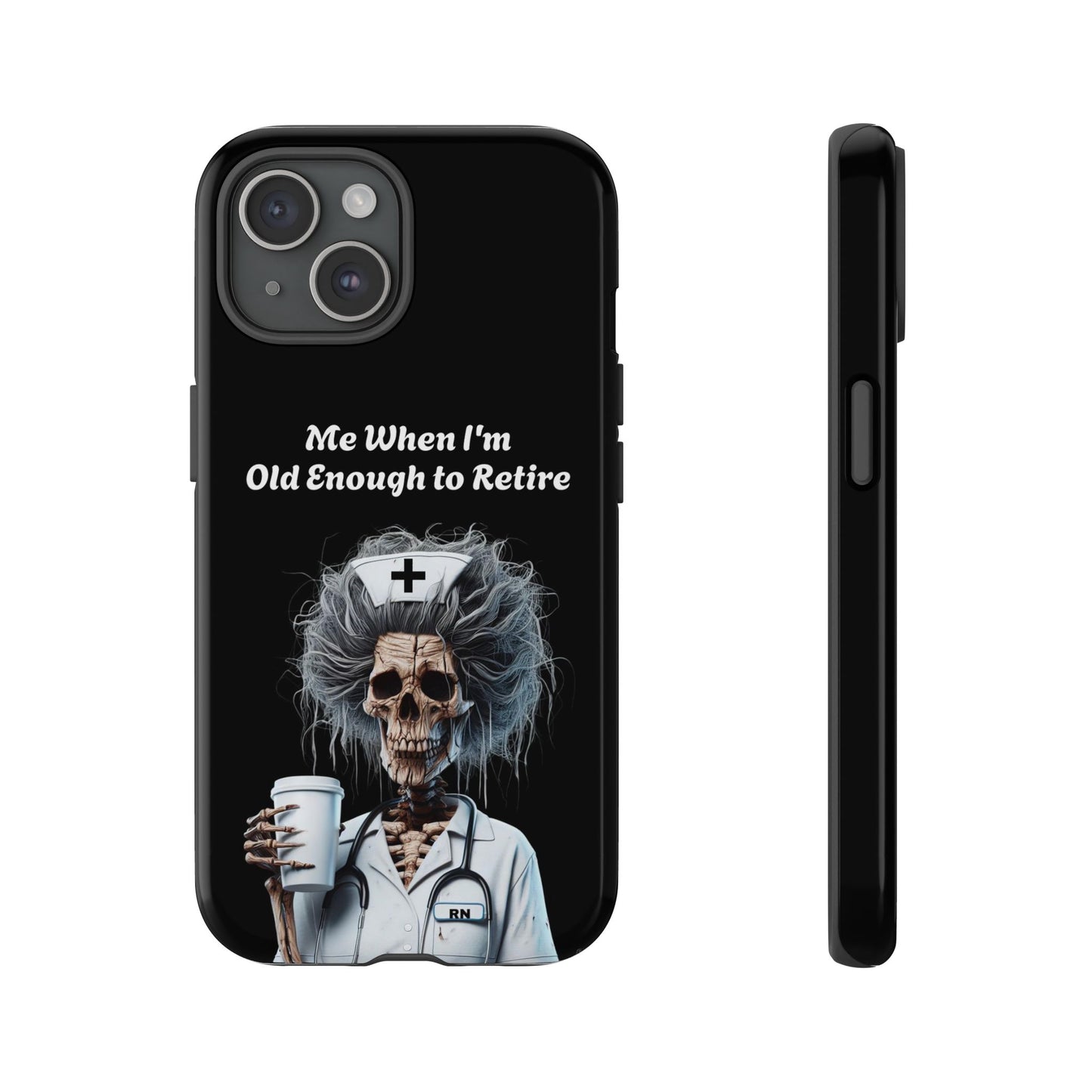 Skeleton Nurse Phone Case