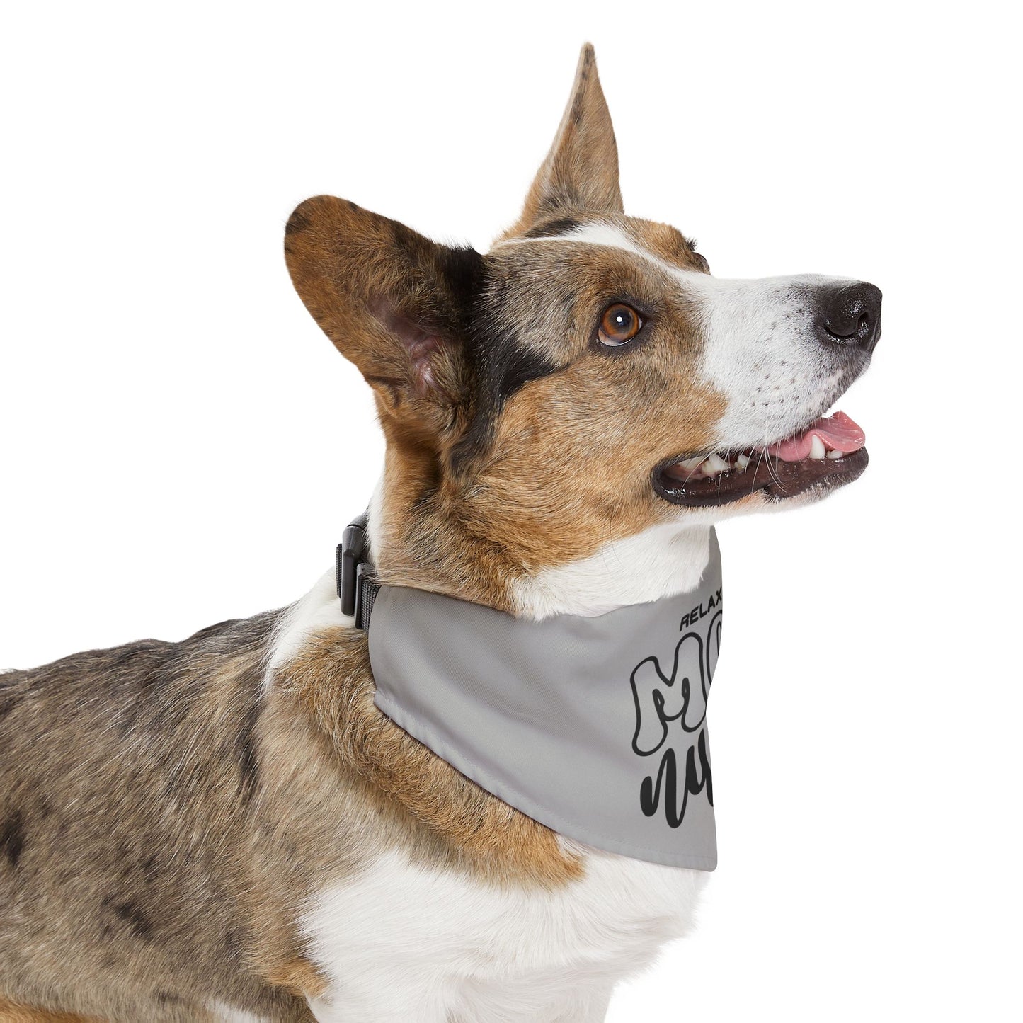 Relax My Mom is a Nurse Pet Bandana Collar