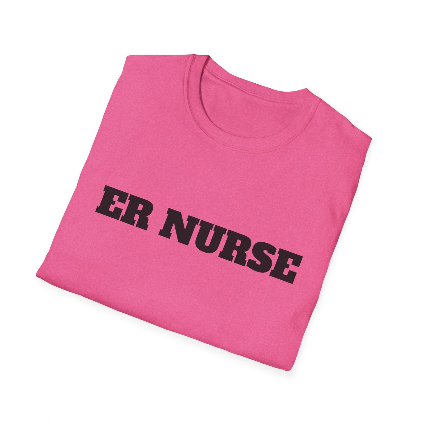 ER Nurse Unisex Softstyle T-Shirt