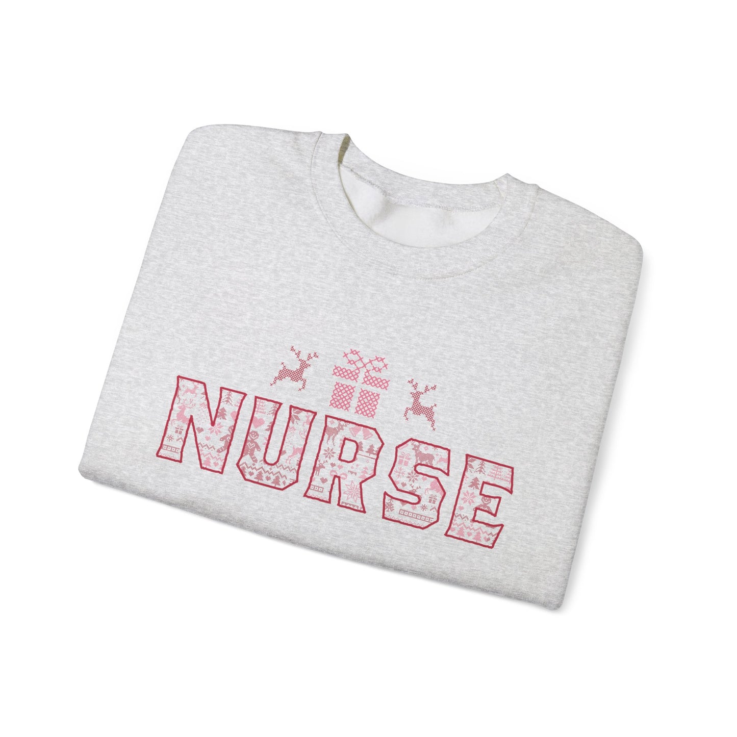 Nurse - Unisex Midweight Softstyle Fleece Crewneck Sweatshirt