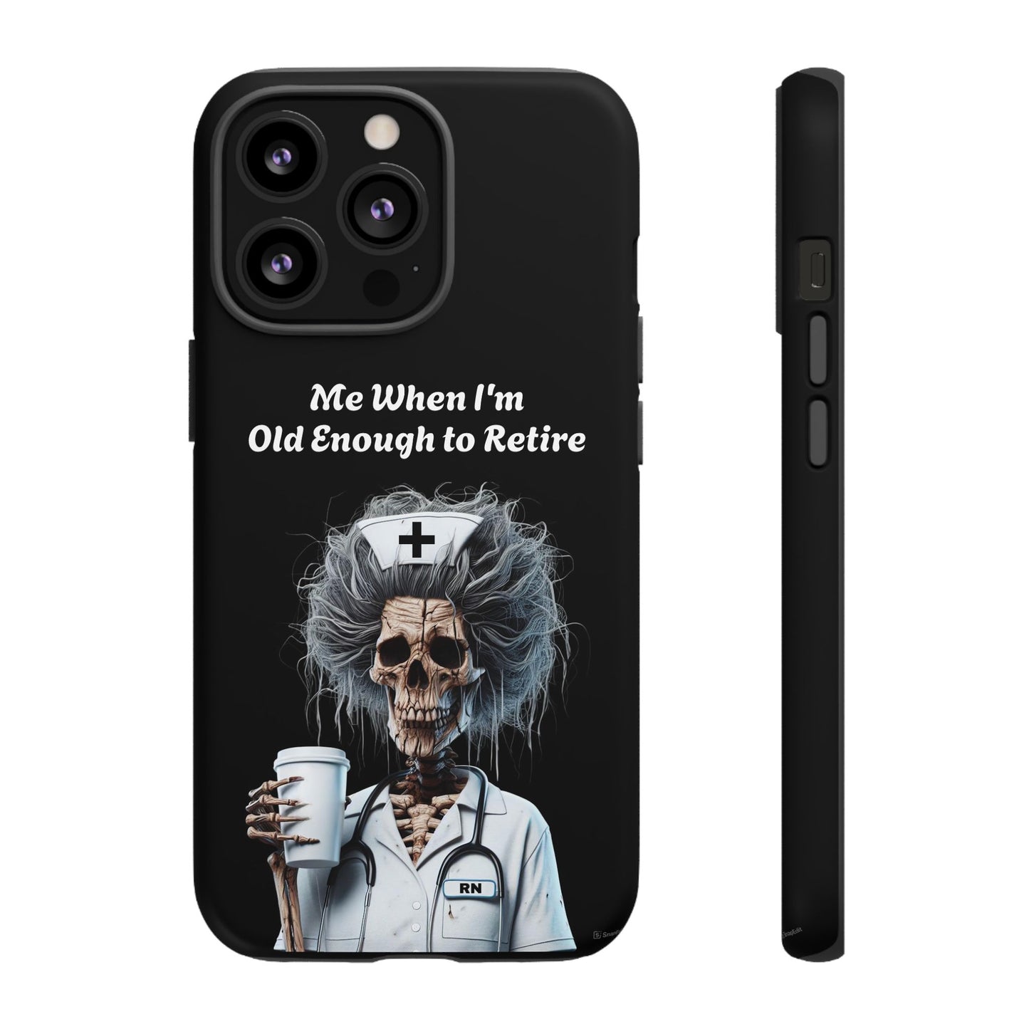 Skeleton Nurse Phone Case