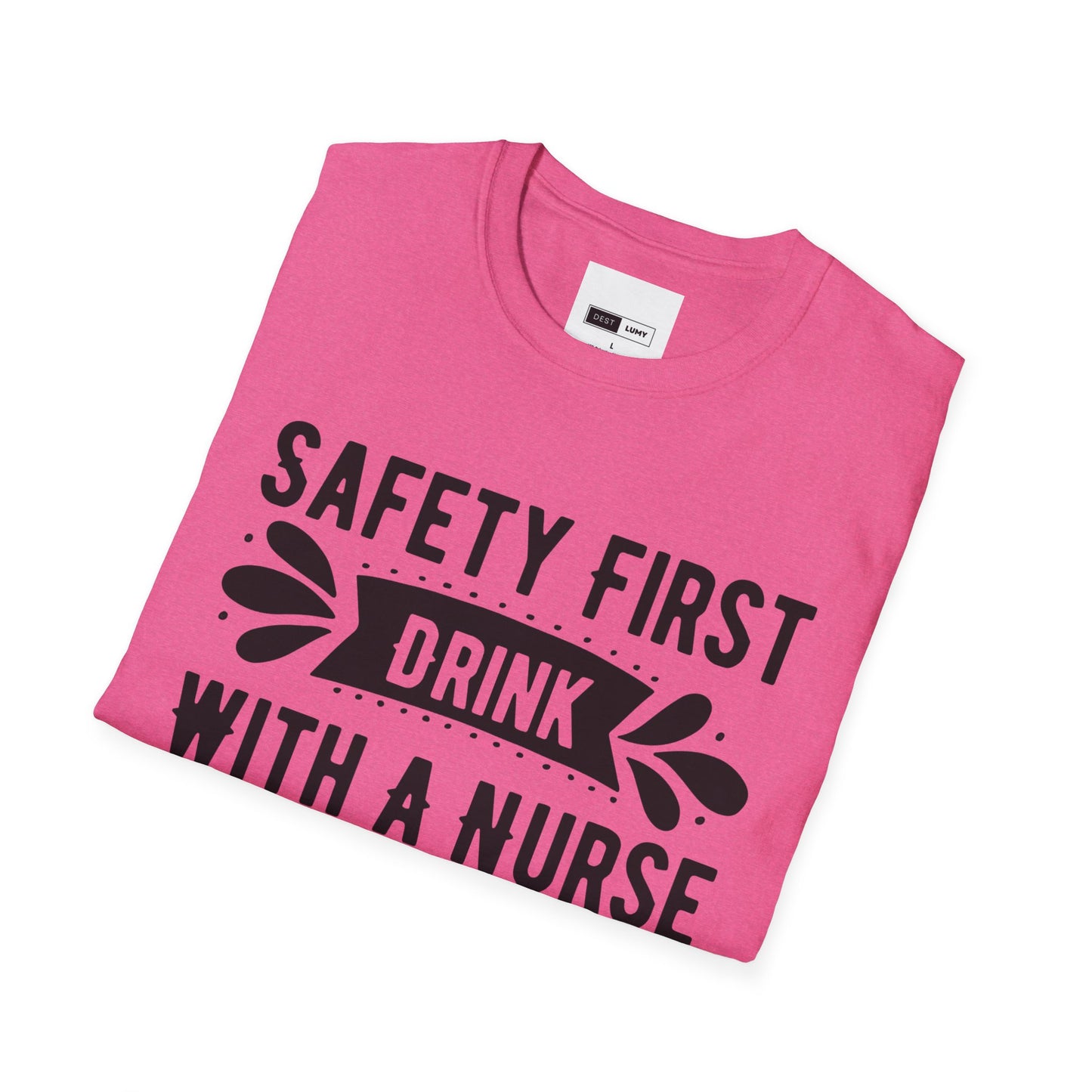 Drink With A Nurse Softstyle T-Shirt