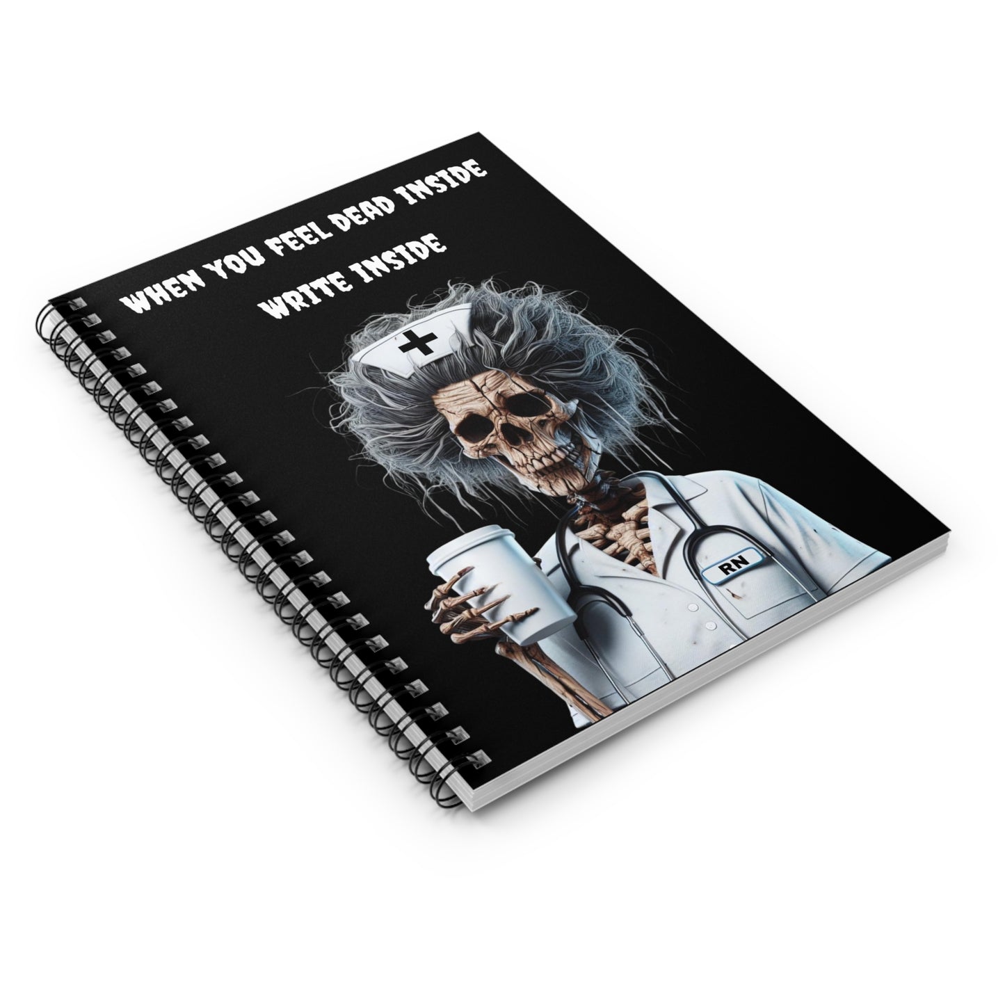 Skelton Nurse Spiral Notebook