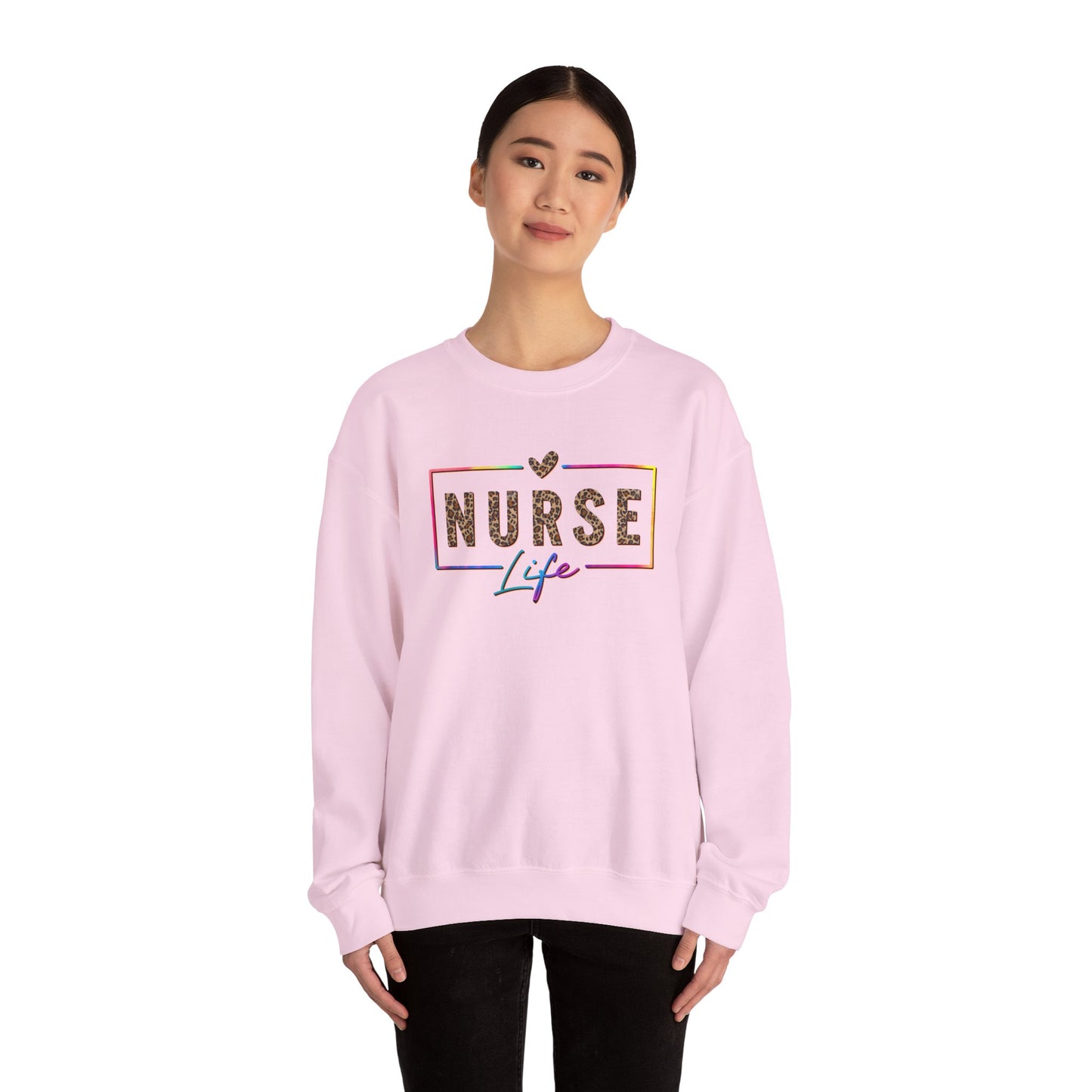 Nurse - Unisex Midweight Softstyle Fleece Crewneck Sweatshirt