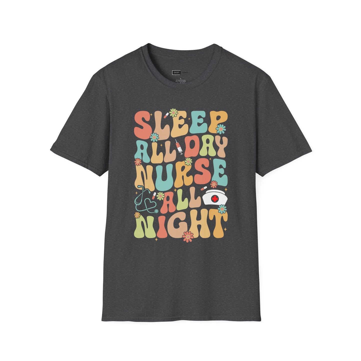 Nurse all night Softstyle T-Shirt