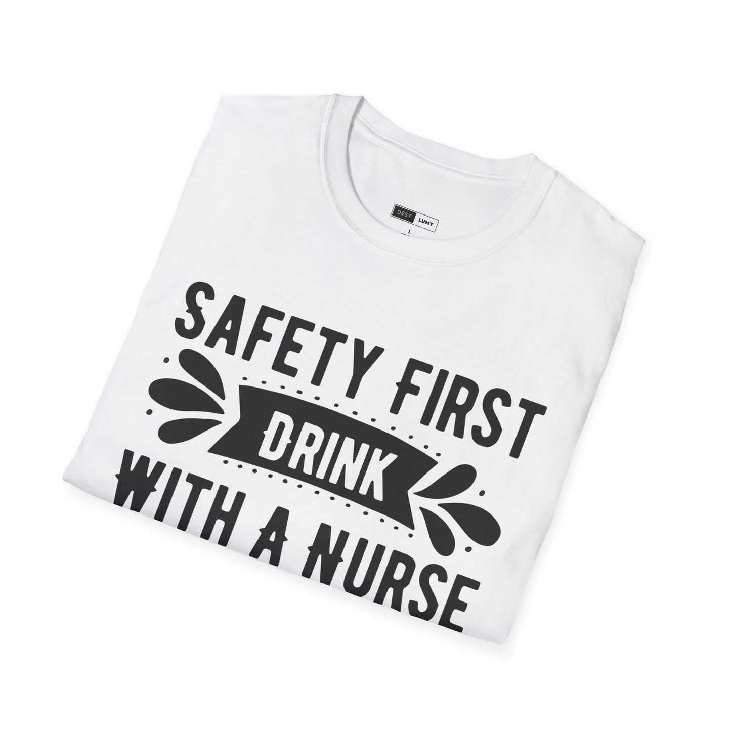 Drink With A Nurse Softstyle T-Shirt