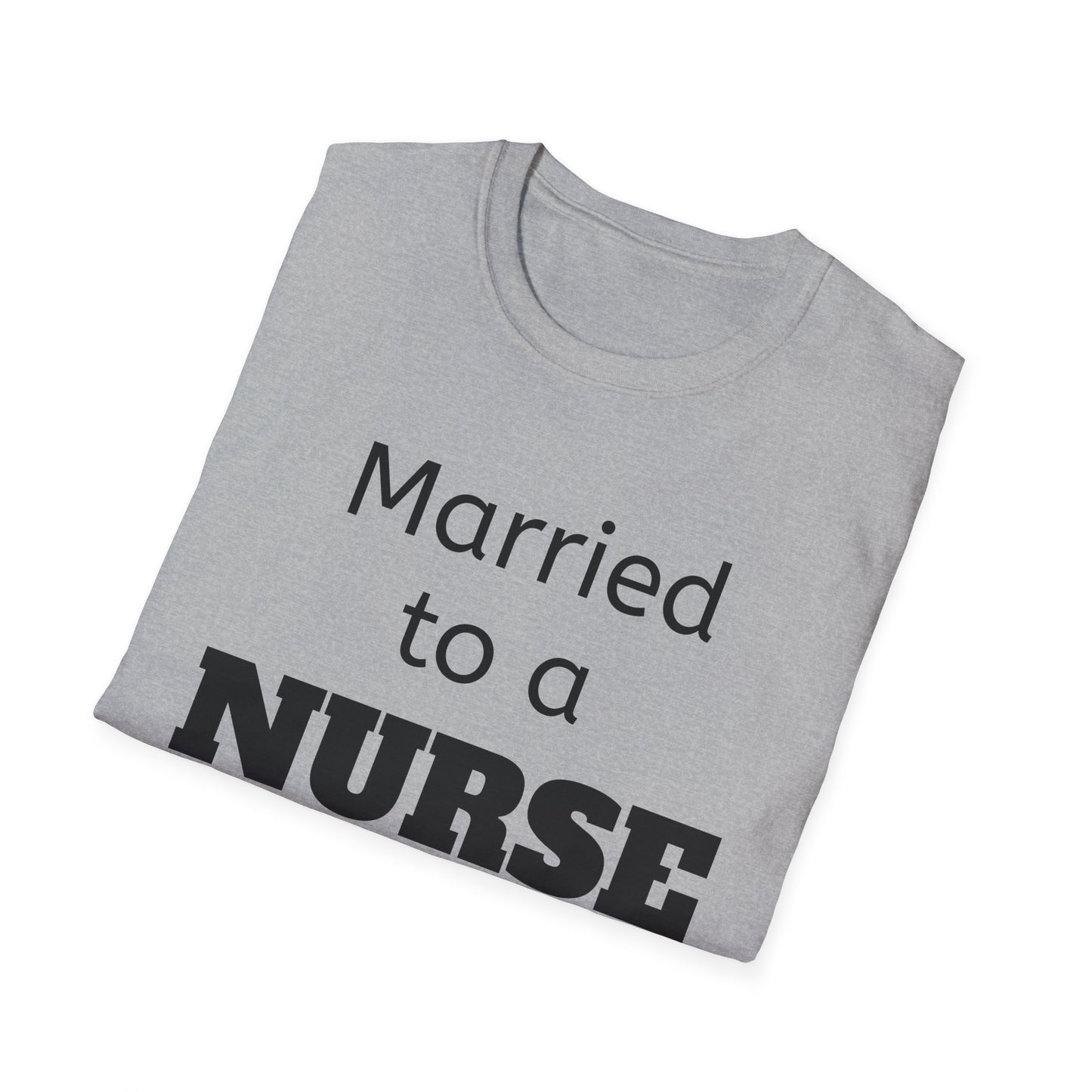 Married to a Nurse Support Group Leader T-Shirt