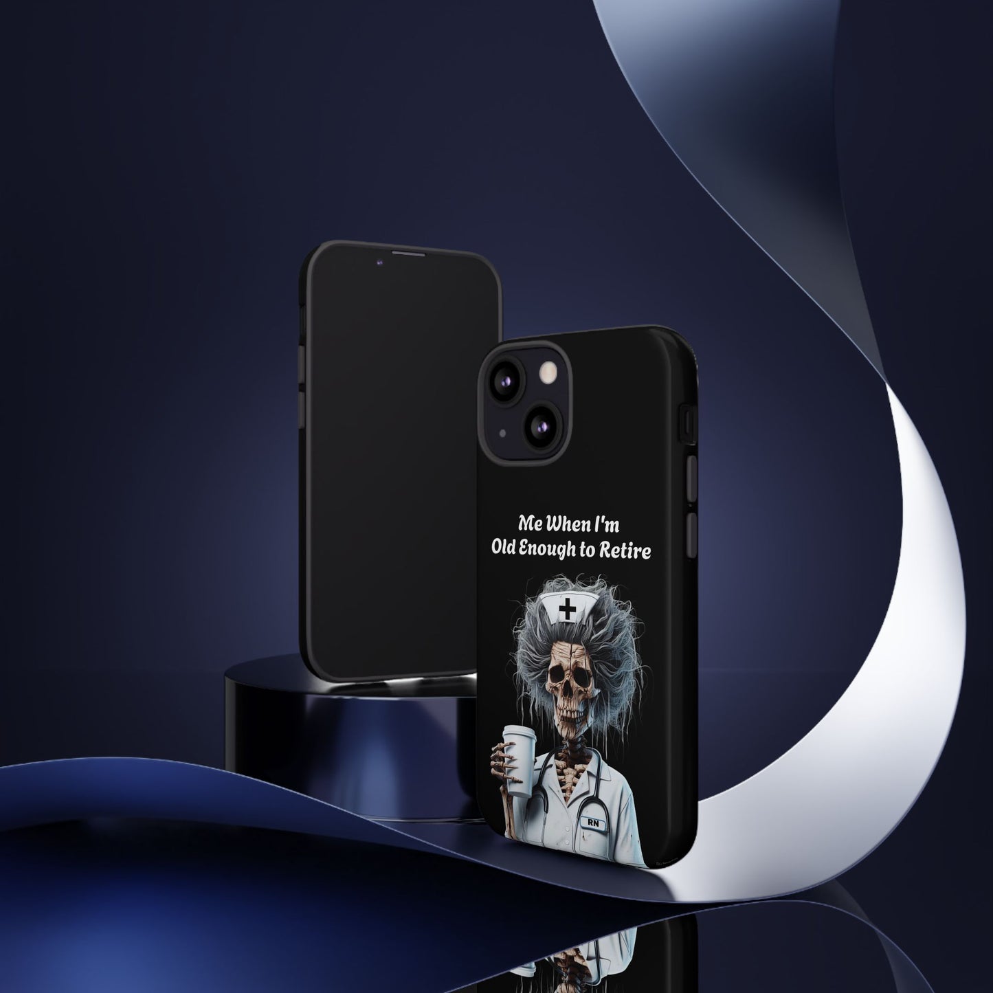 Skeleton Nurse Phone Case
