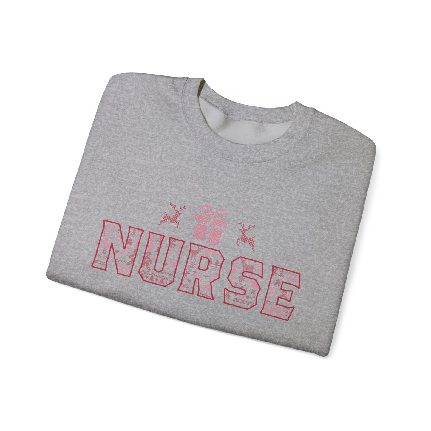 Nurse - Unisex Midweight Softstyle Fleece Crewneck Sweatshirt