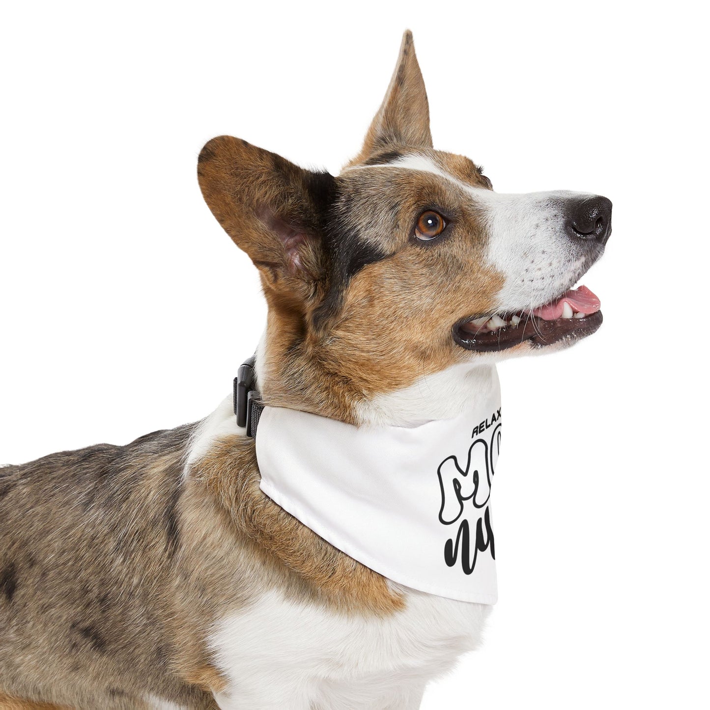 Relax My Mom is a Nurse Pet Bandana Collar