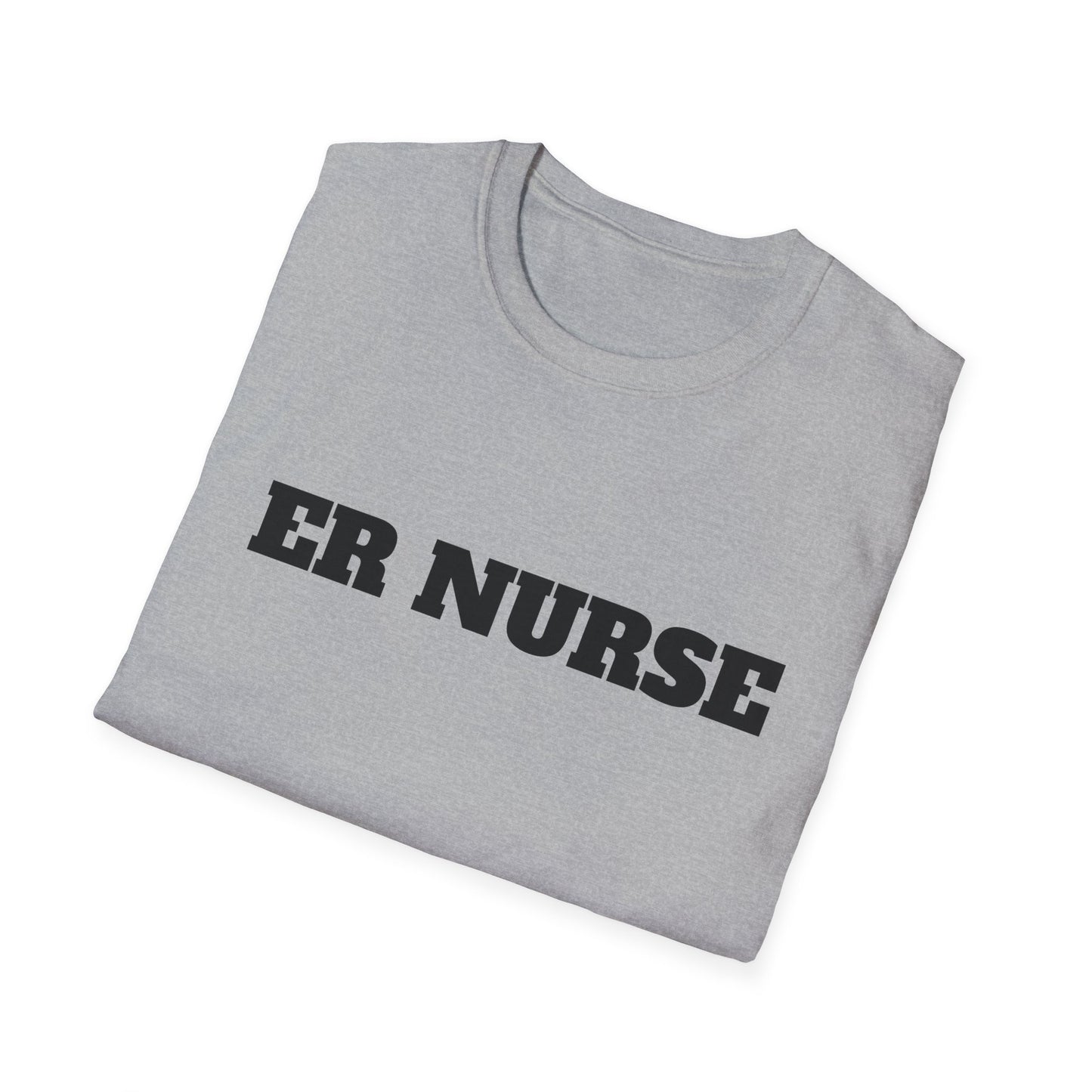 ER Nurse Unisex Softstyle T-Shirt