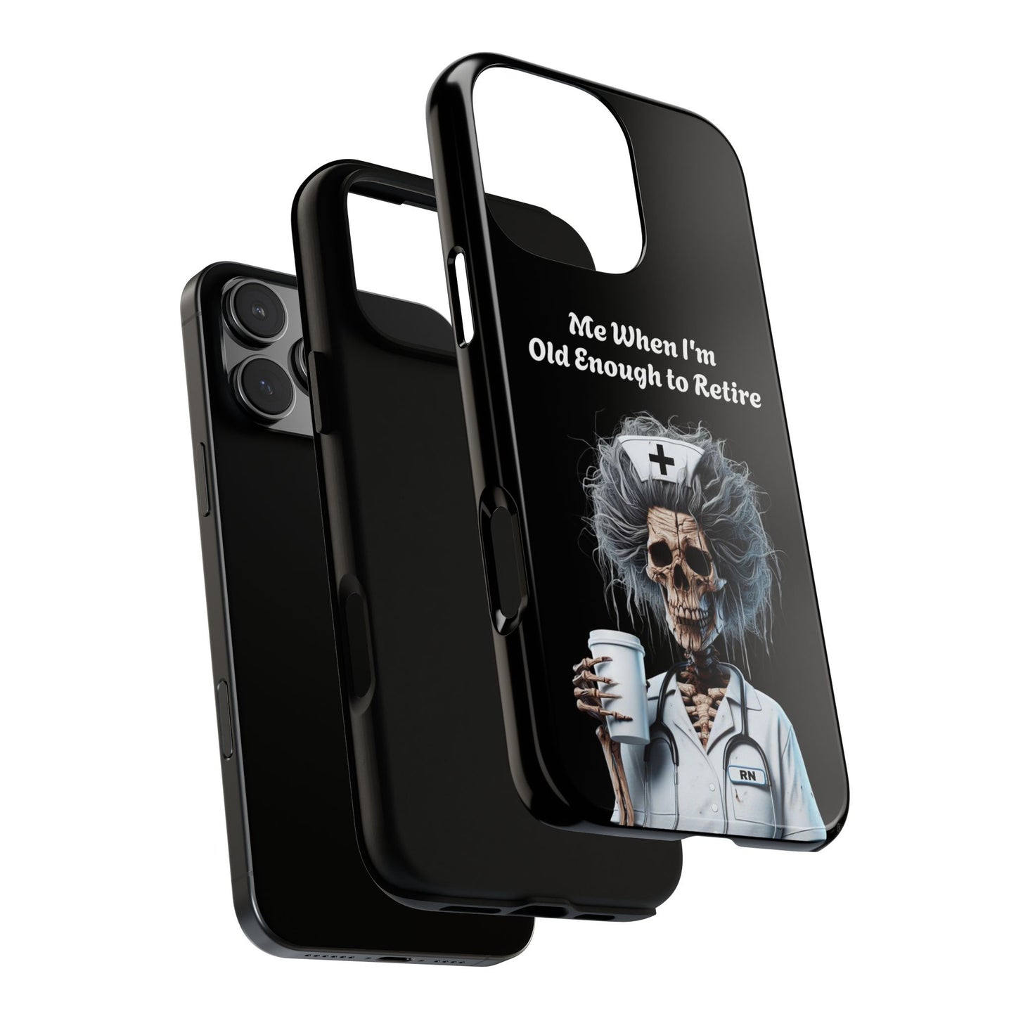 Skeleton Nurse Phone Case