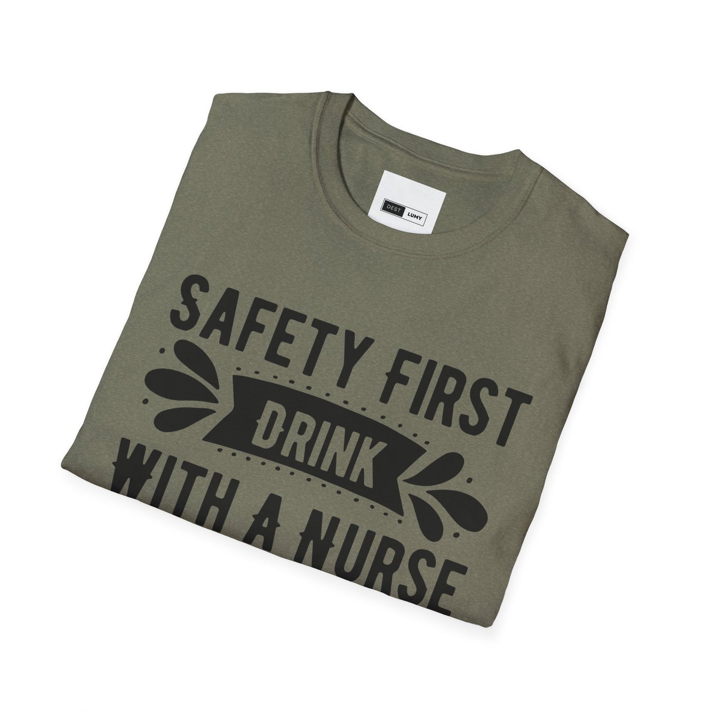 Drink With A Nurse Softstyle T-Shirt