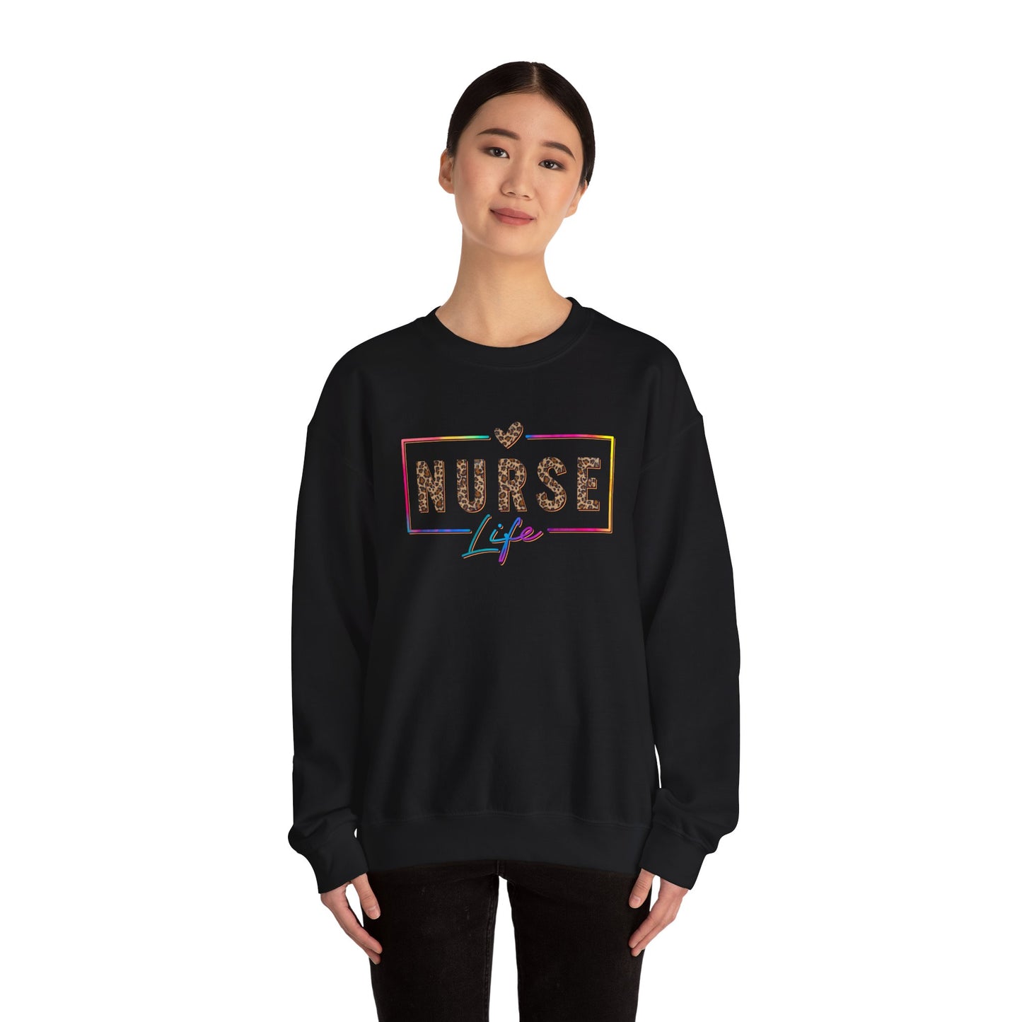 Nurse - Unisex Midweight Softstyle Fleece Crewneck Sweatshirt