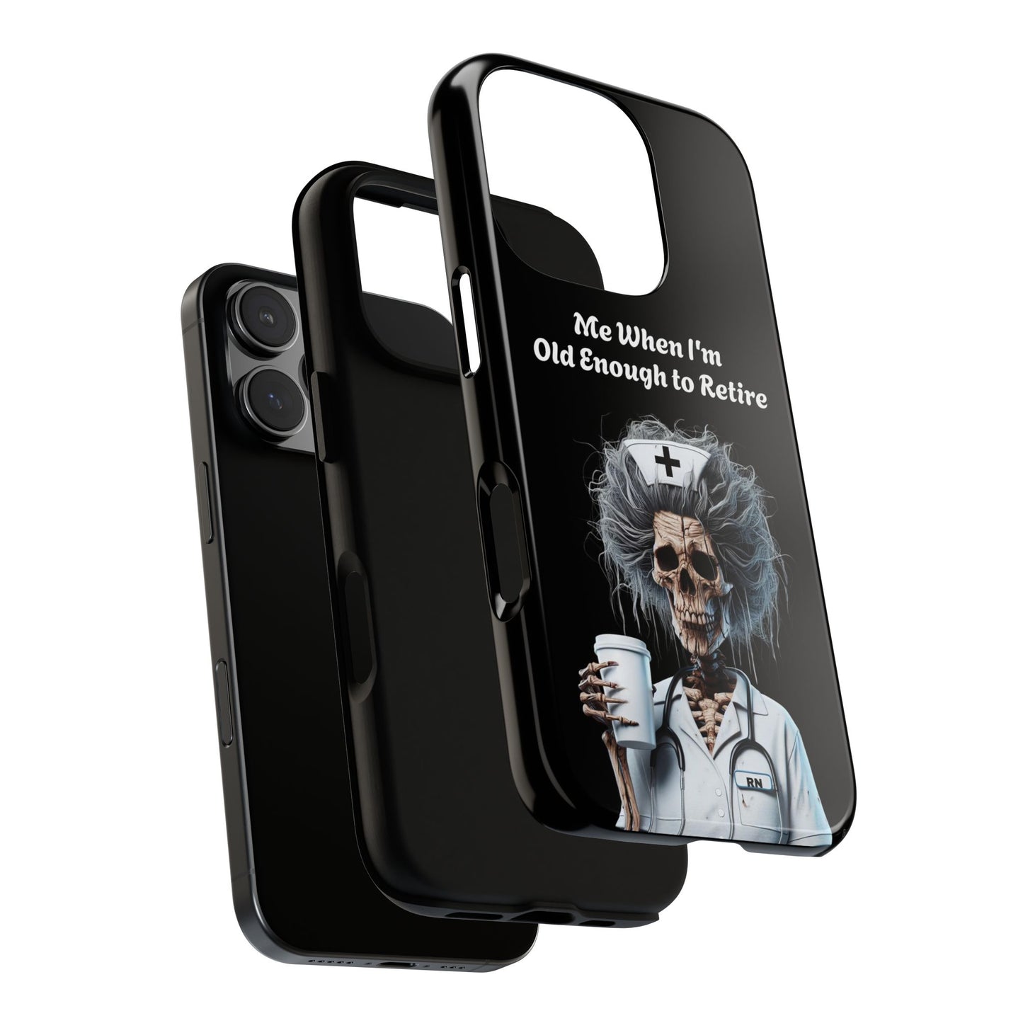 Skeleton Nurse Phone Case