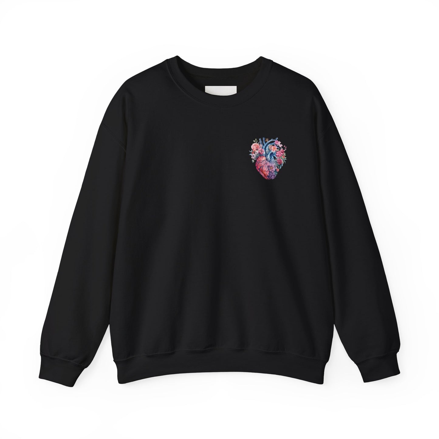 Heart - Unisex Midweight Softstyle Fleece Crewneck Sweatshirt