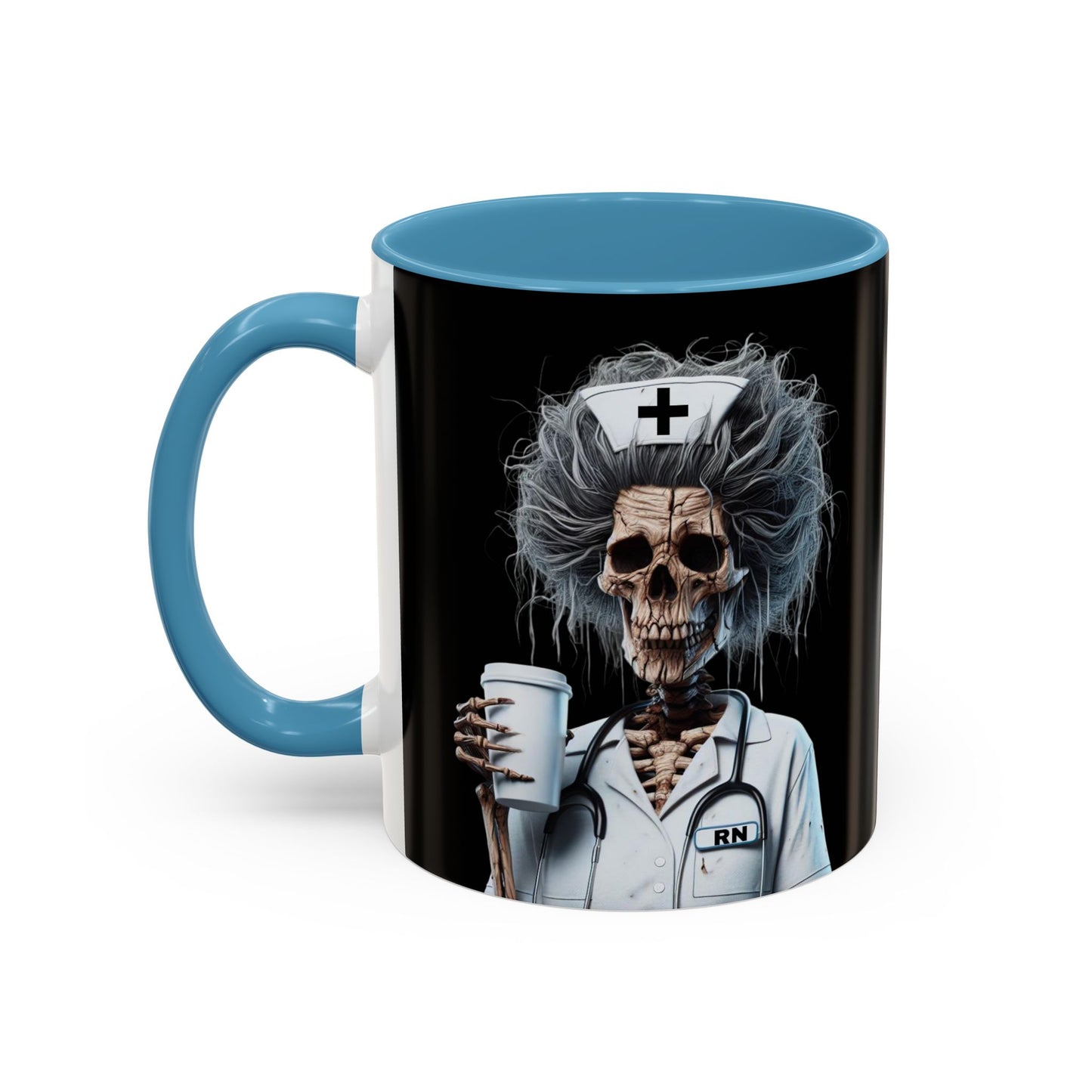 Skeleton Nurse Mug