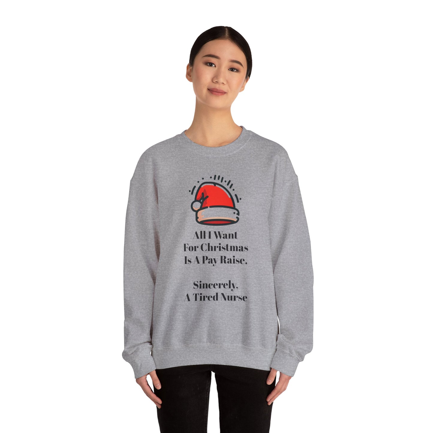 All I Want For Christmas - Unisex Midweight Softstyle Fleece Crewneck Sweatshirt