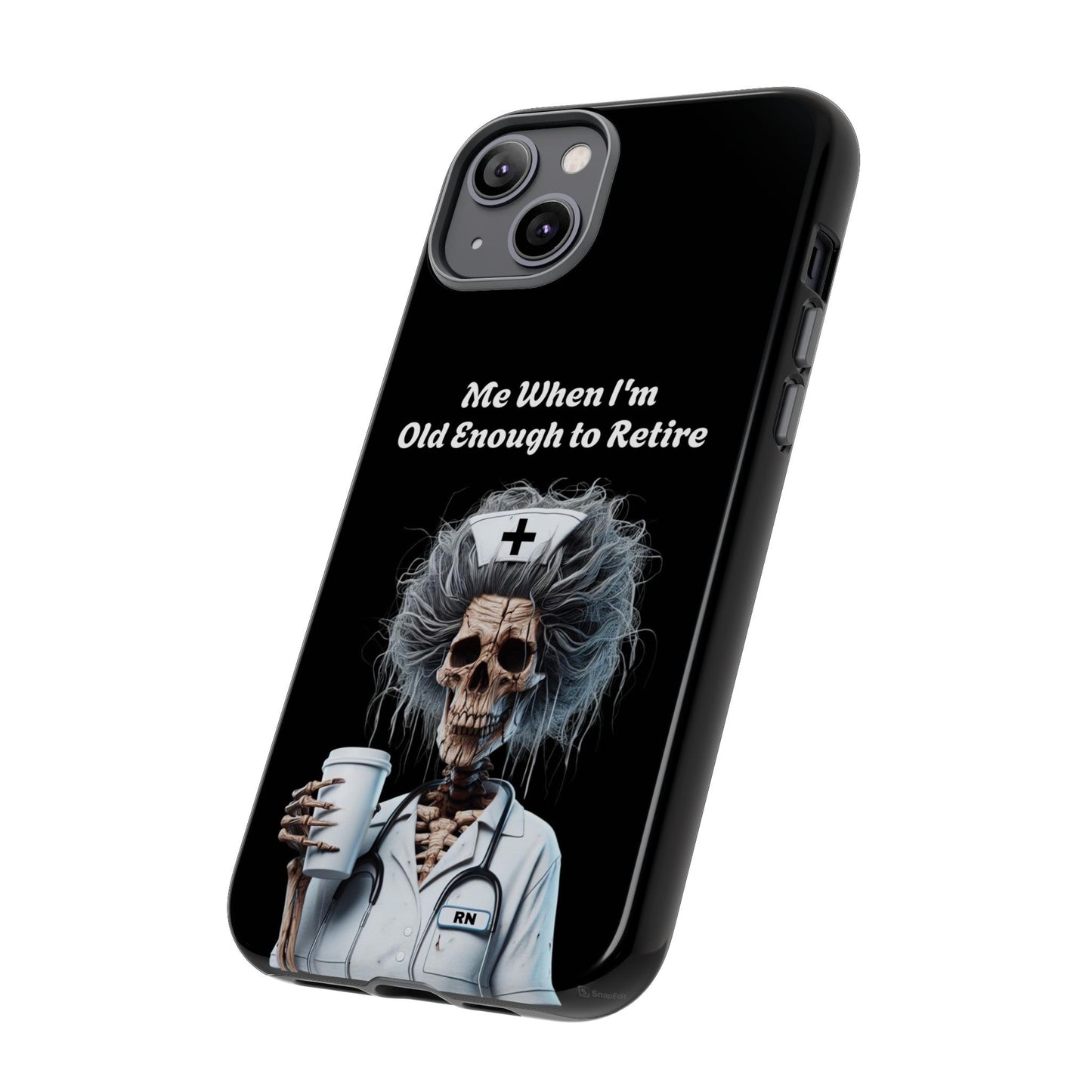 Skeleton Nurse Phone Case