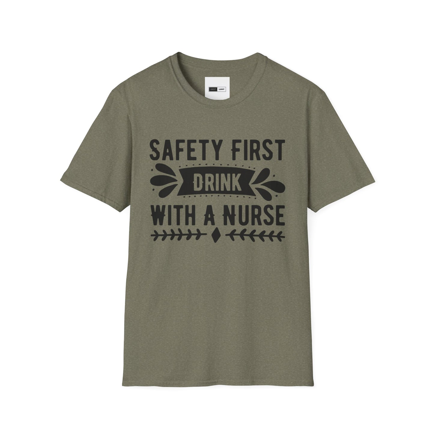 Drink With A Nurse Softstyle T-Shirt