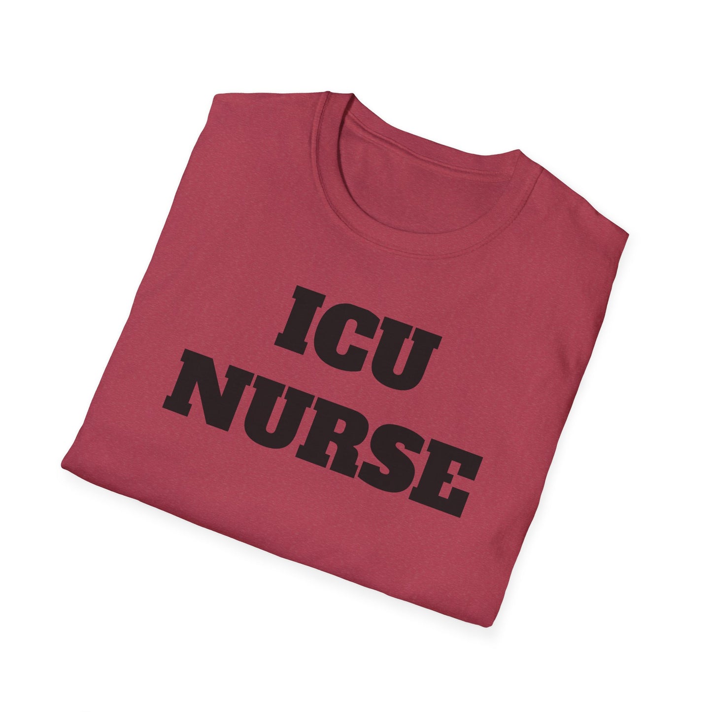 ICU Nurse Unisex Softstyle T-Shirt