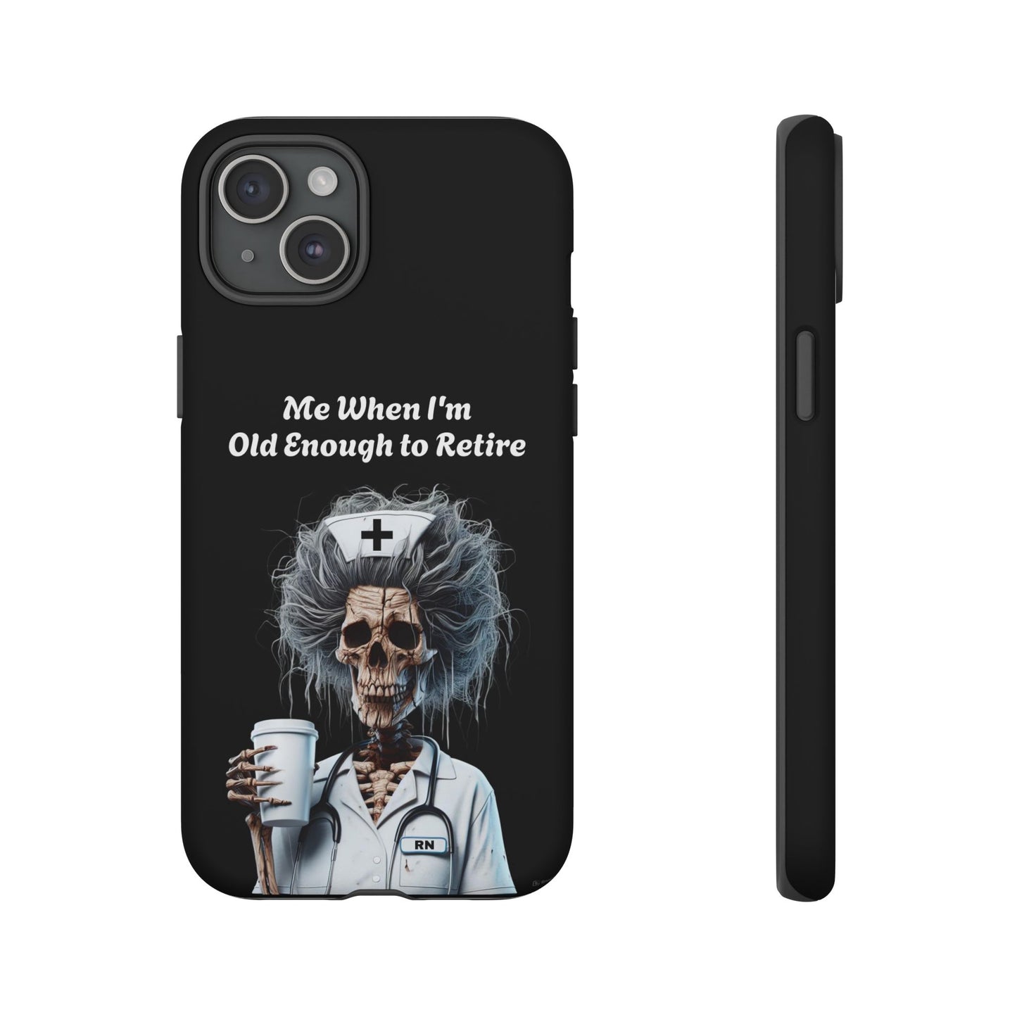 Skeleton Nurse Phone Case