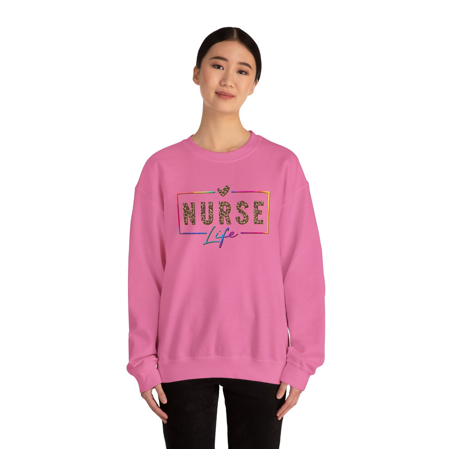 Nurse - Unisex Midweight Softstyle Fleece Crewneck Sweatshirt