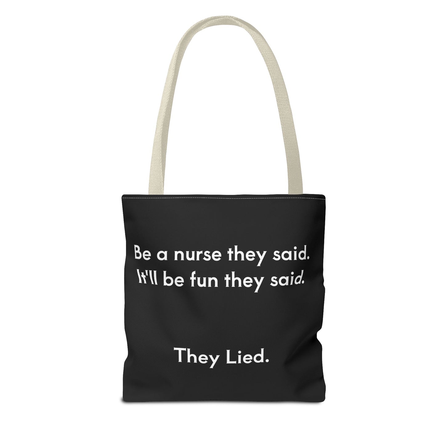 Skeleton Nurse Tote Bag