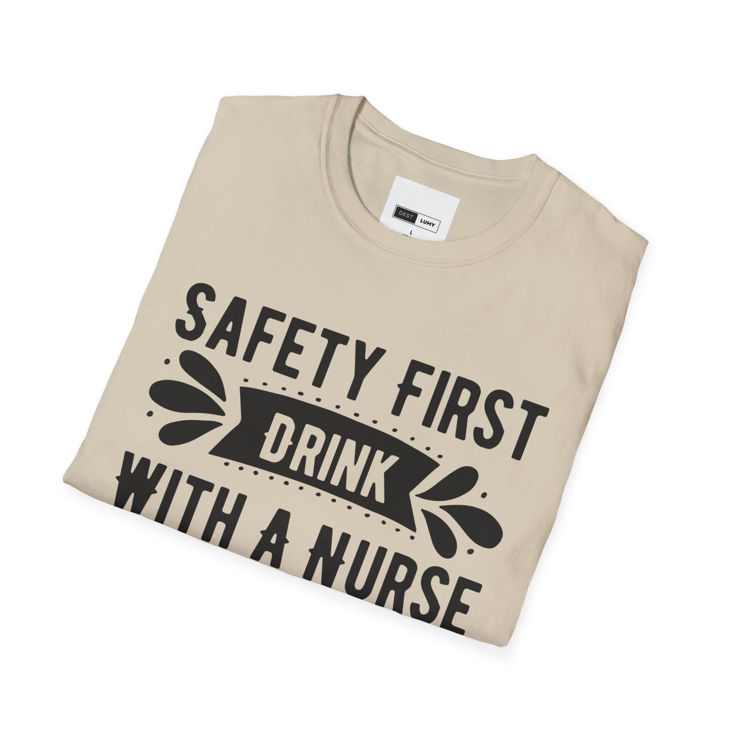 Drink With A Nurse Softstyle T-Shirt