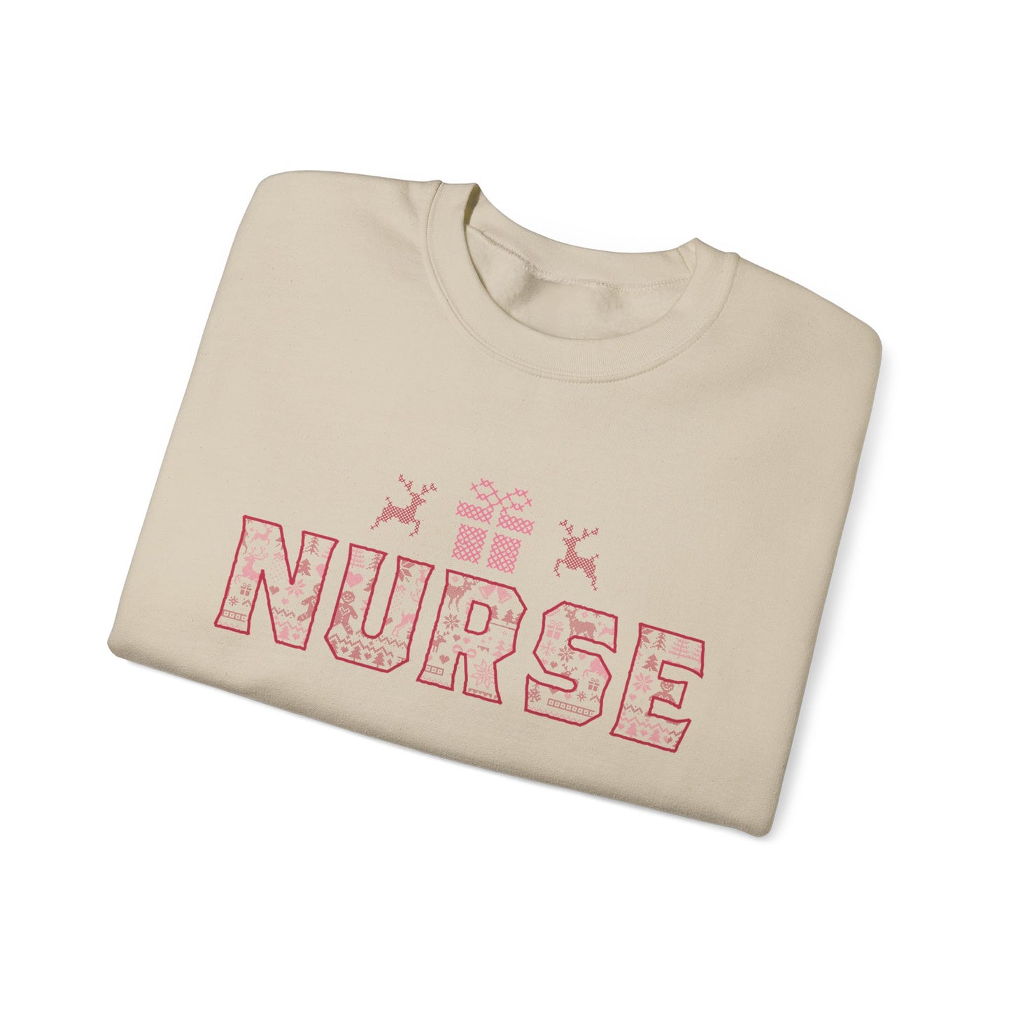 Nurse - Unisex Midweight Softstyle Fleece Crewneck Sweatshirt