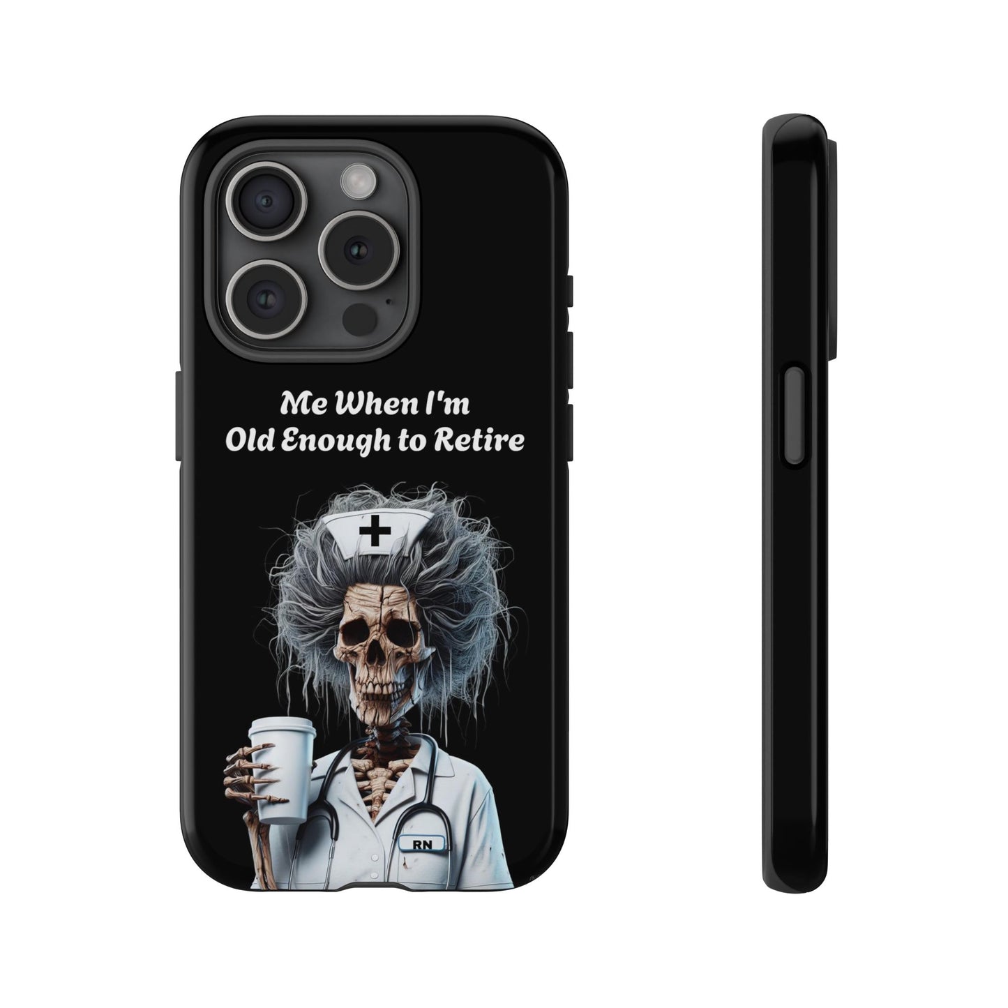 Skeleton Nurse Phone Case