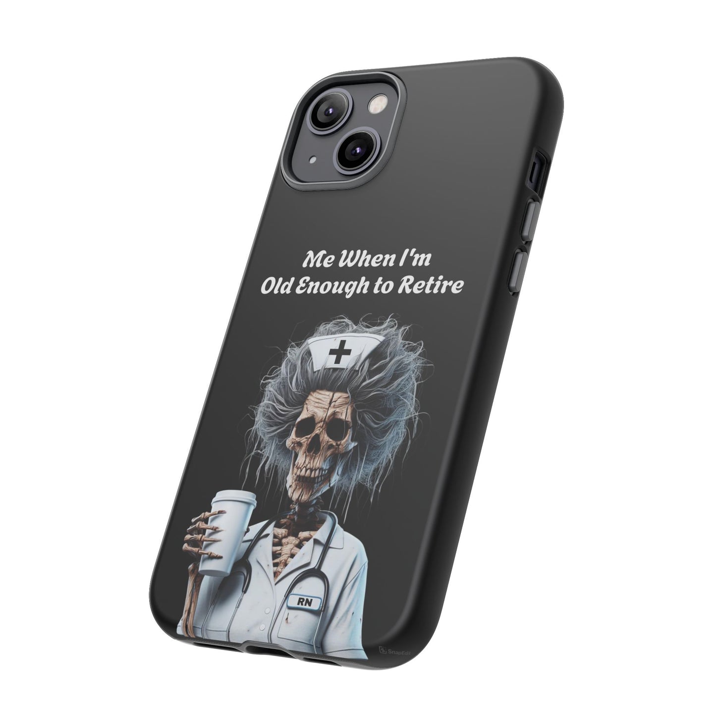 Skeleton Nurse Phone Case