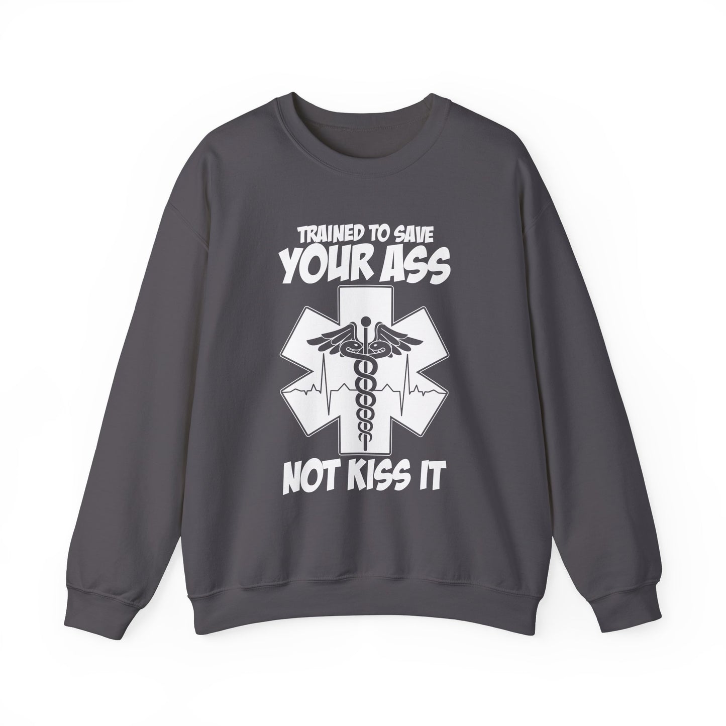 Save Your Ass - Unisex Midweight Softstyle Fleece Crewneck Sweatshirt