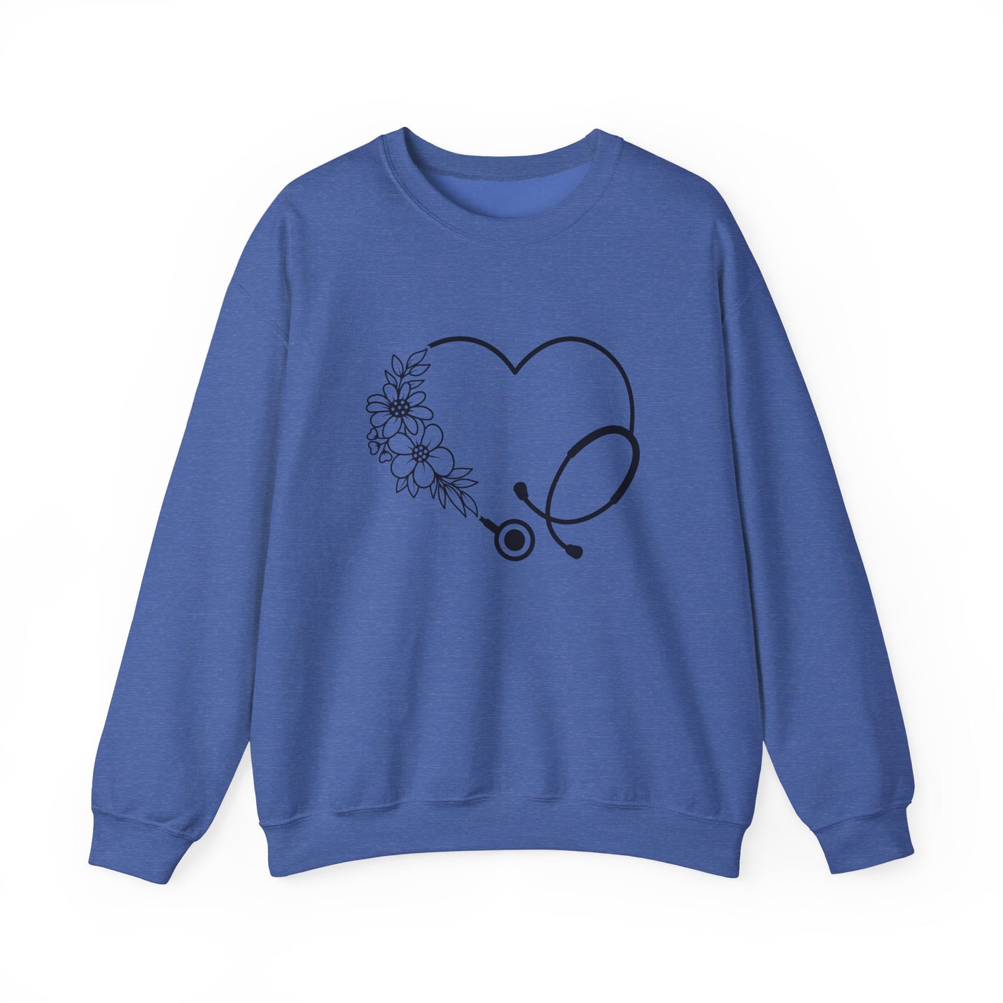 Stethoscope Heart Crewneck Sweatshirt