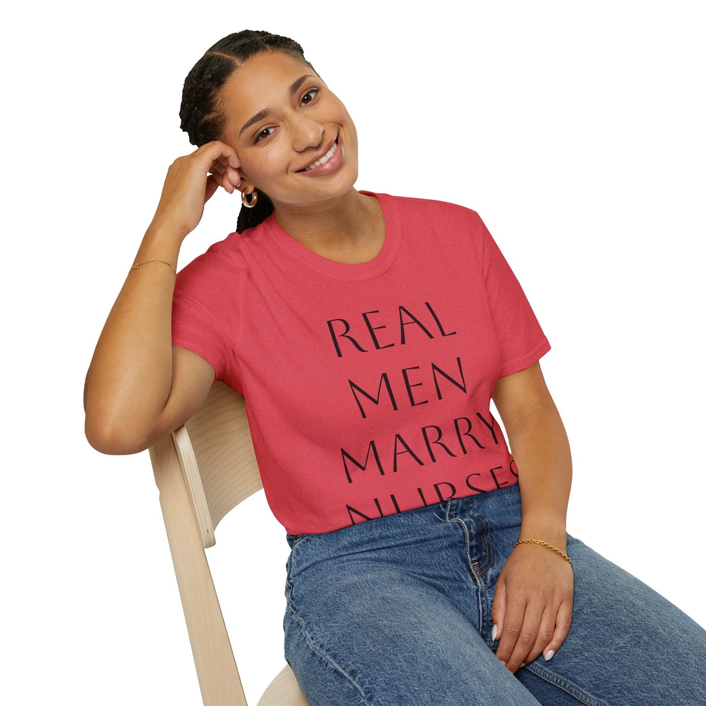 Real Men Marry Nurses Softstyle T-Shirt