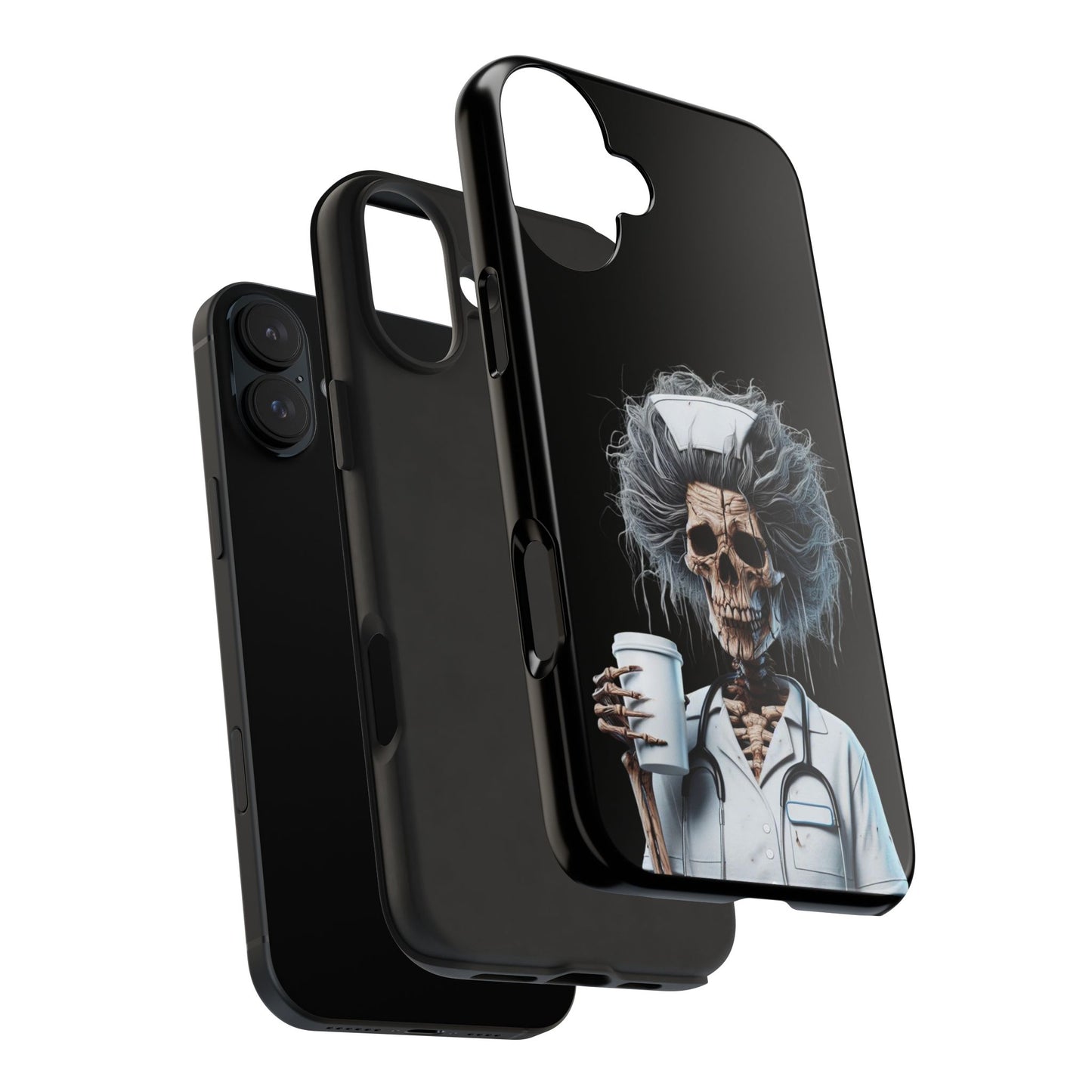 Skeleton Nurse Phone Case