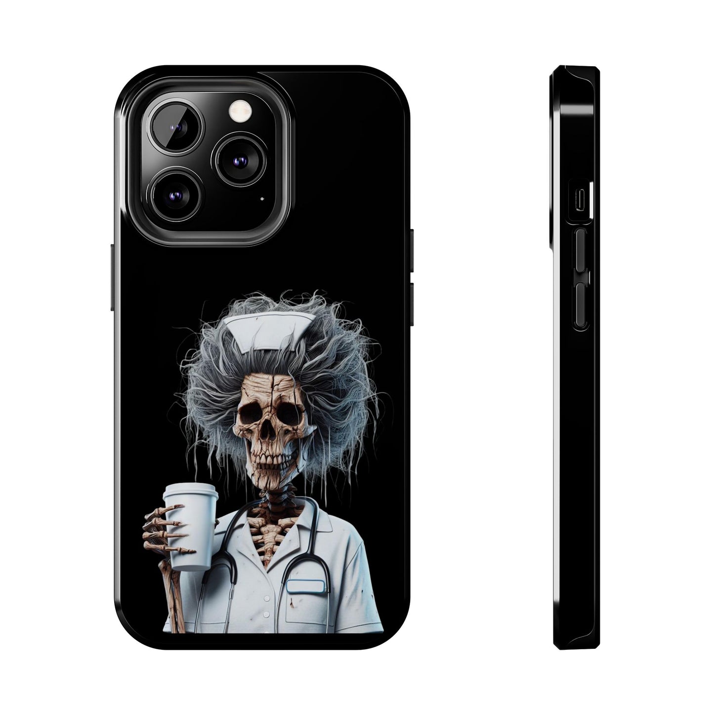 Skeleton Nurse Phone Case