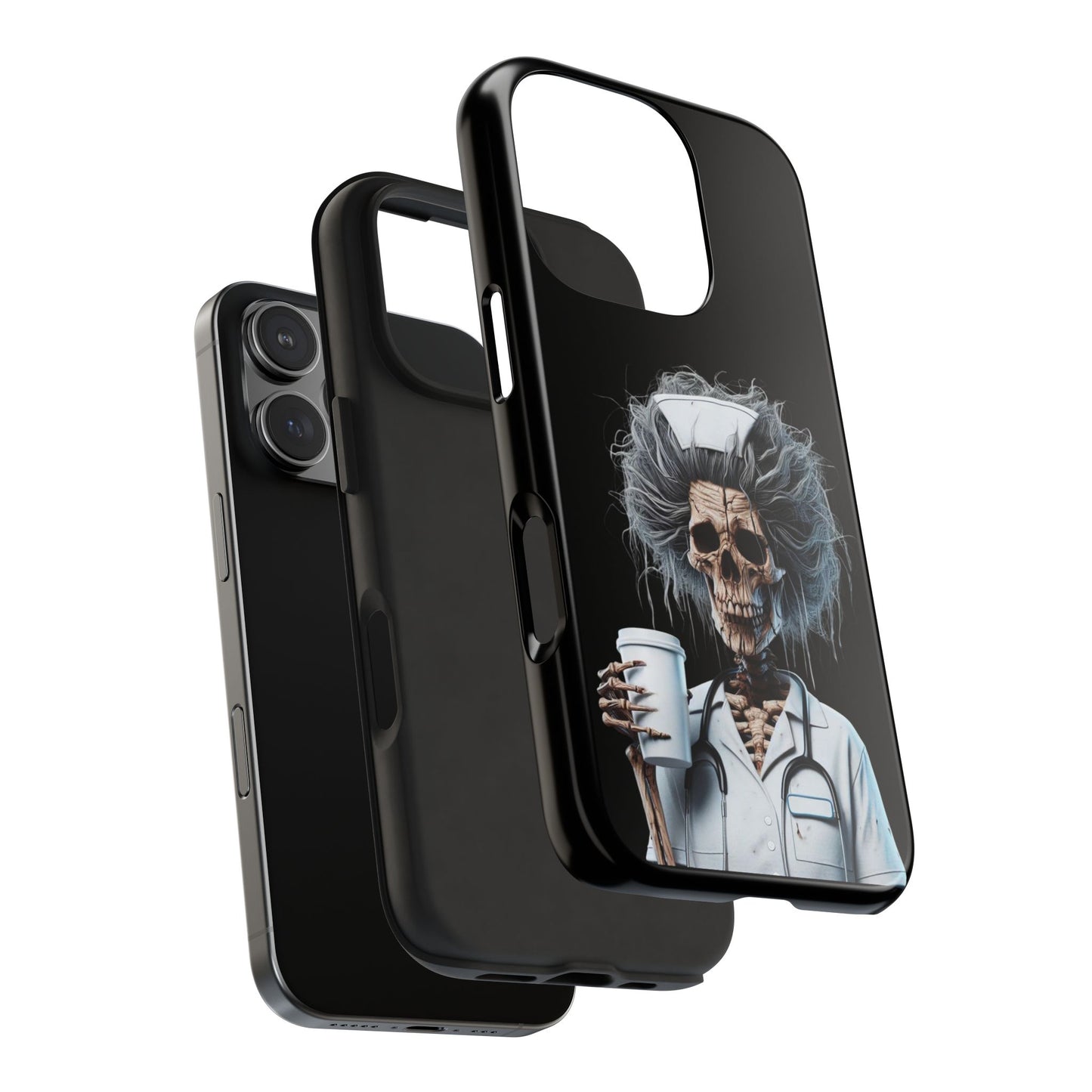 Skeleton Nurse Phone Case