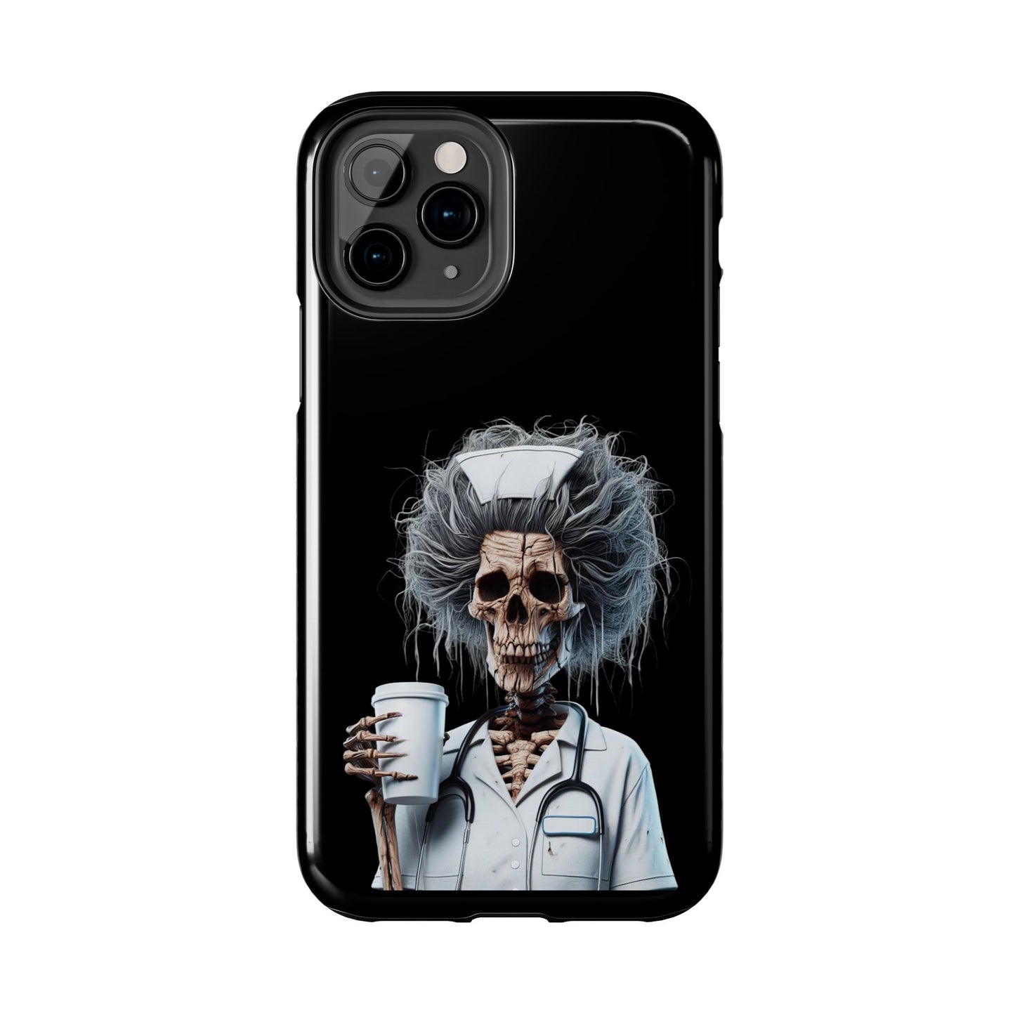 Skeleton Nurse Phone Case