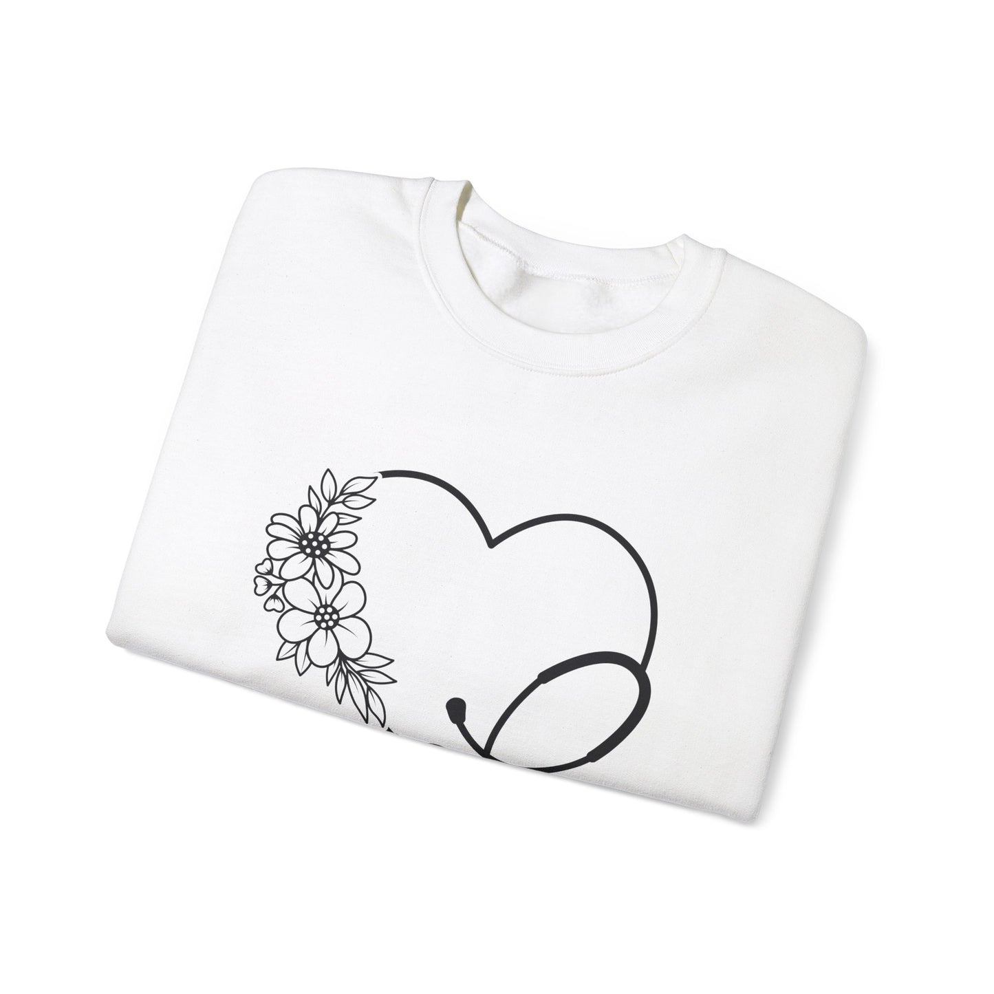 Stethoscope Heart Crewneck Sweatshirt