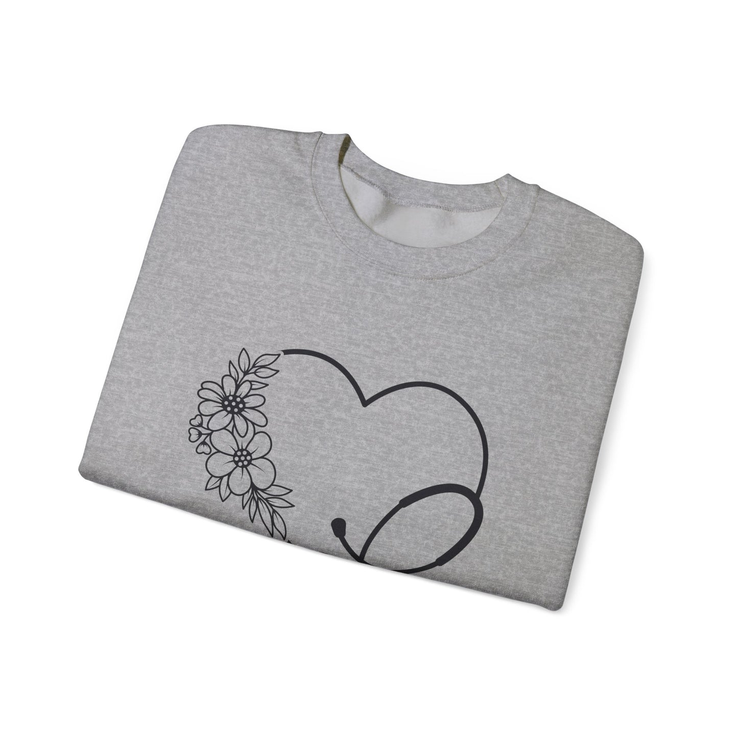 Stethoscope Heart Crewneck Sweatshirt