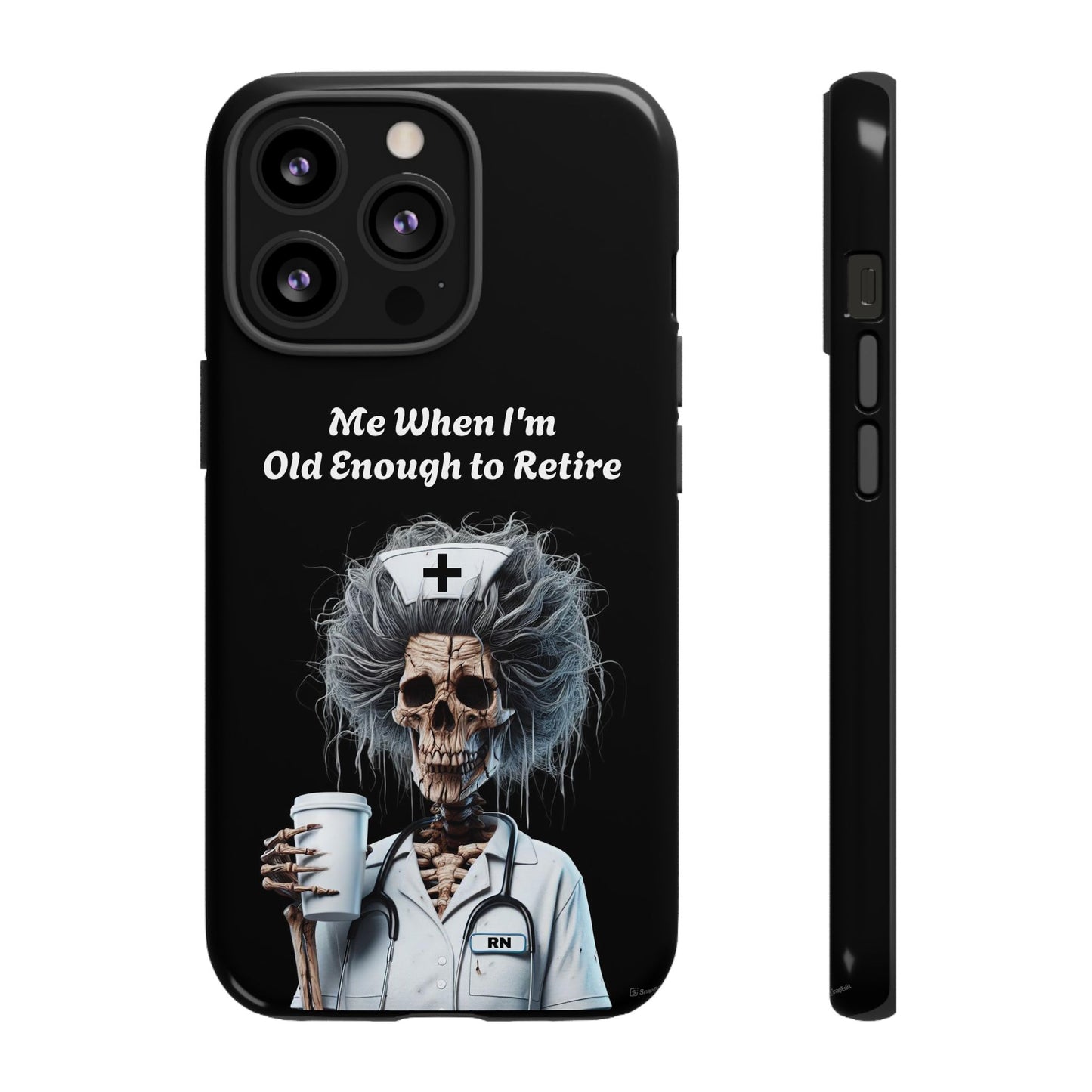 Skeleton Nurse Phone Case