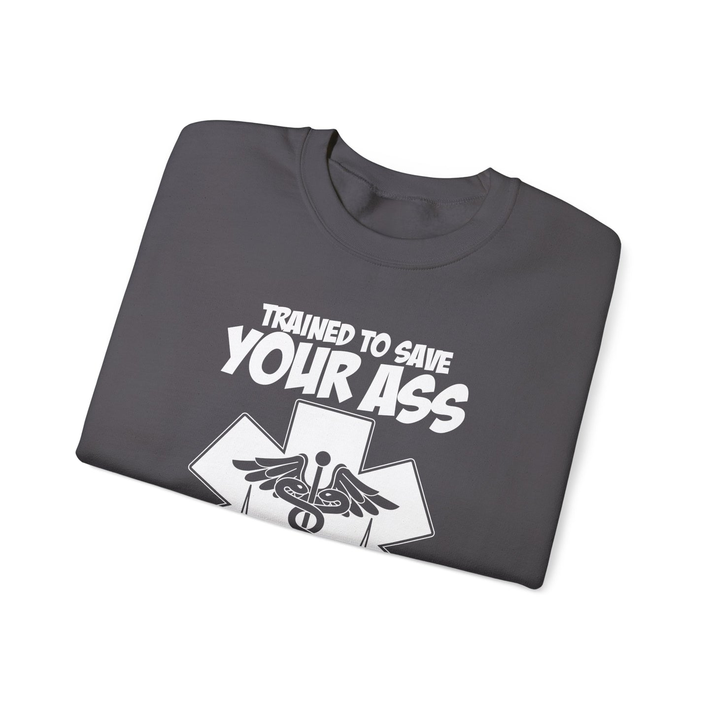 Save Your Ass - Unisex Midweight Softstyle Fleece Crewneck Sweatshirt