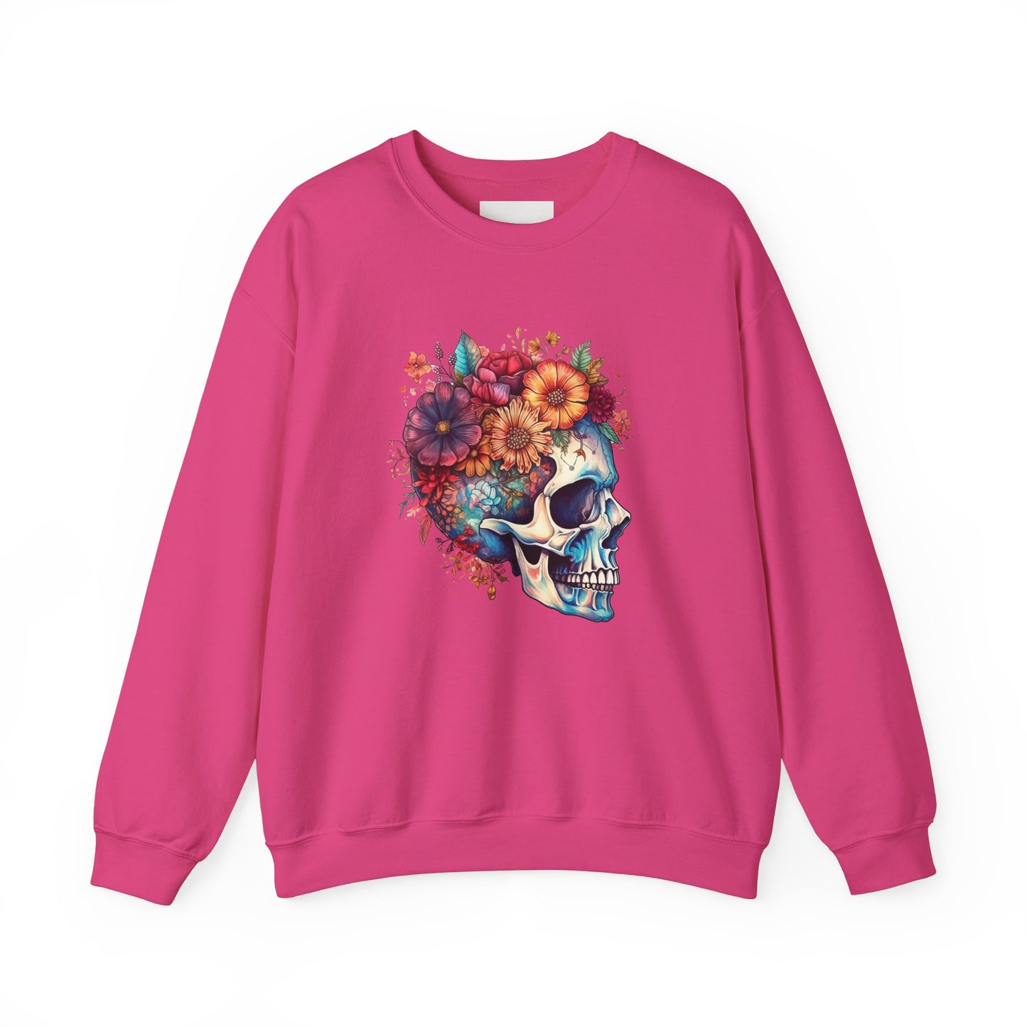 Skull - Unisex Midweight Softstyle Fleece Crewneck Sweatshirt