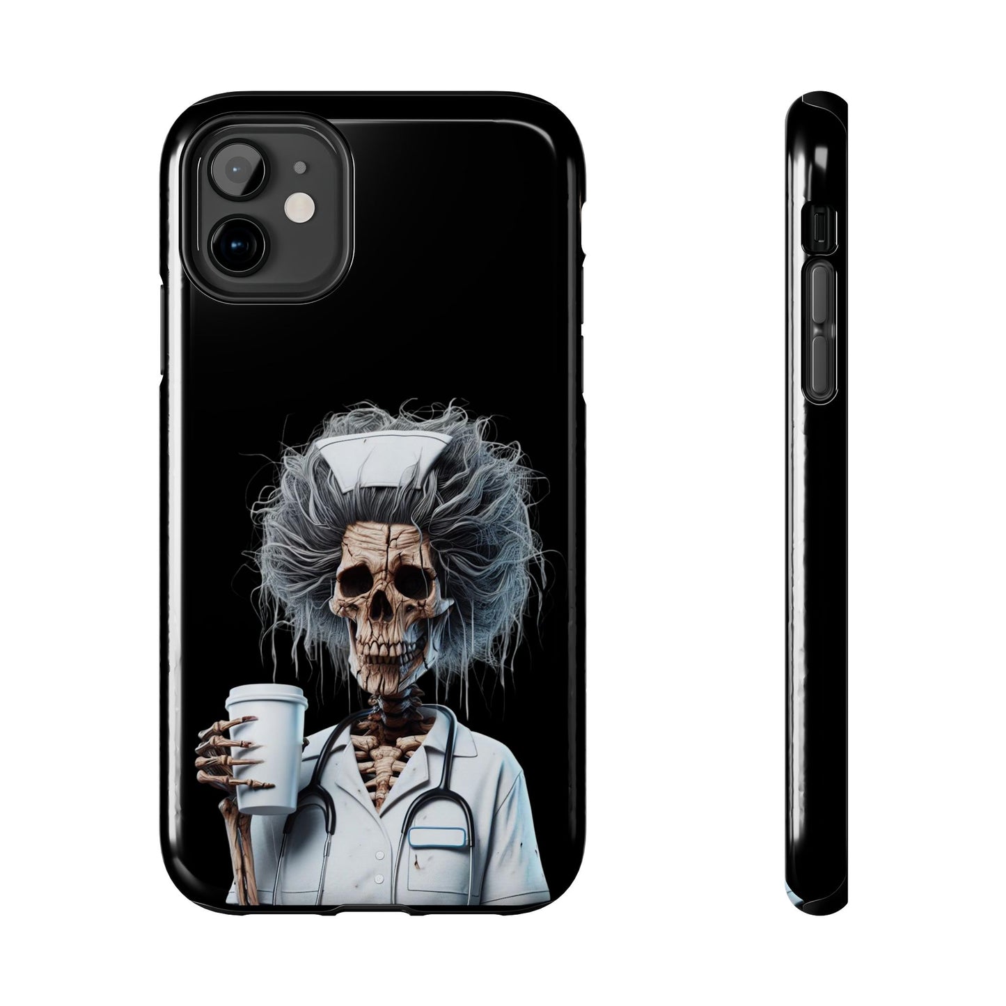 Skeleton Nurse Phone Case