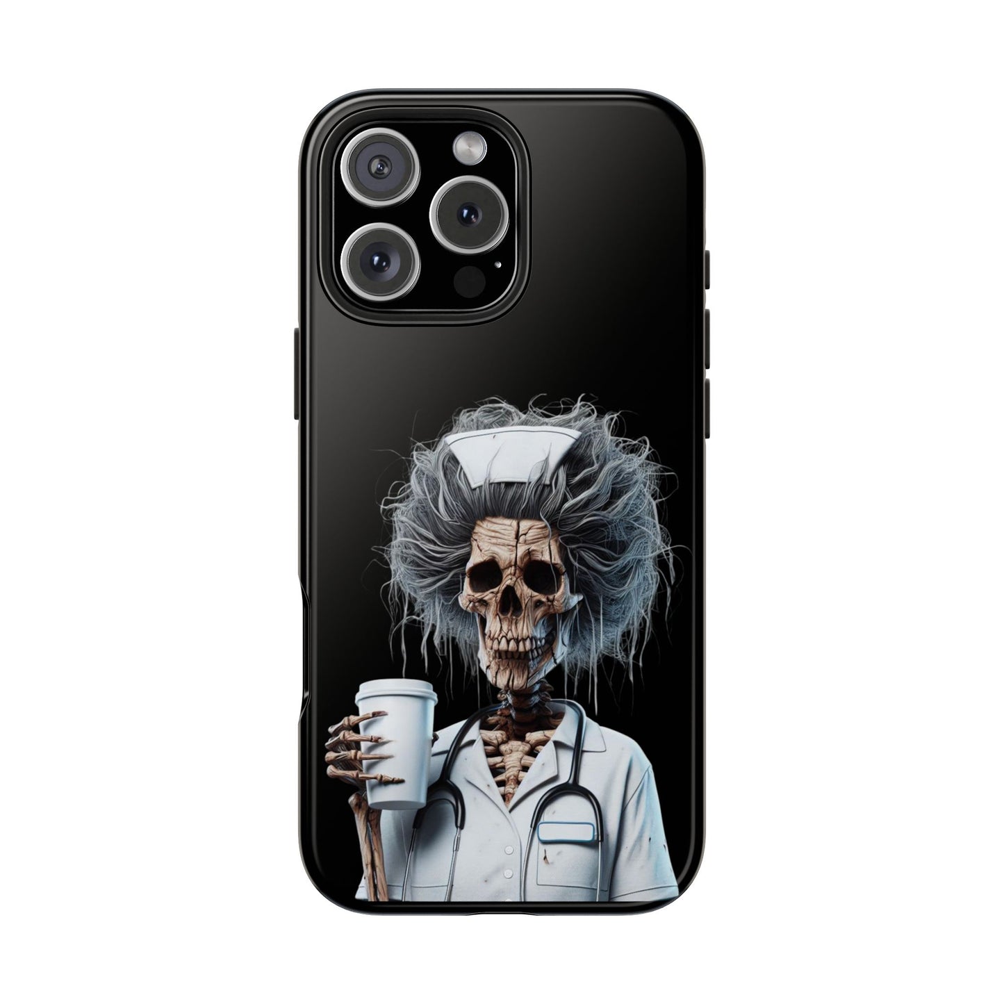 Skeleton Nurse Phone Case